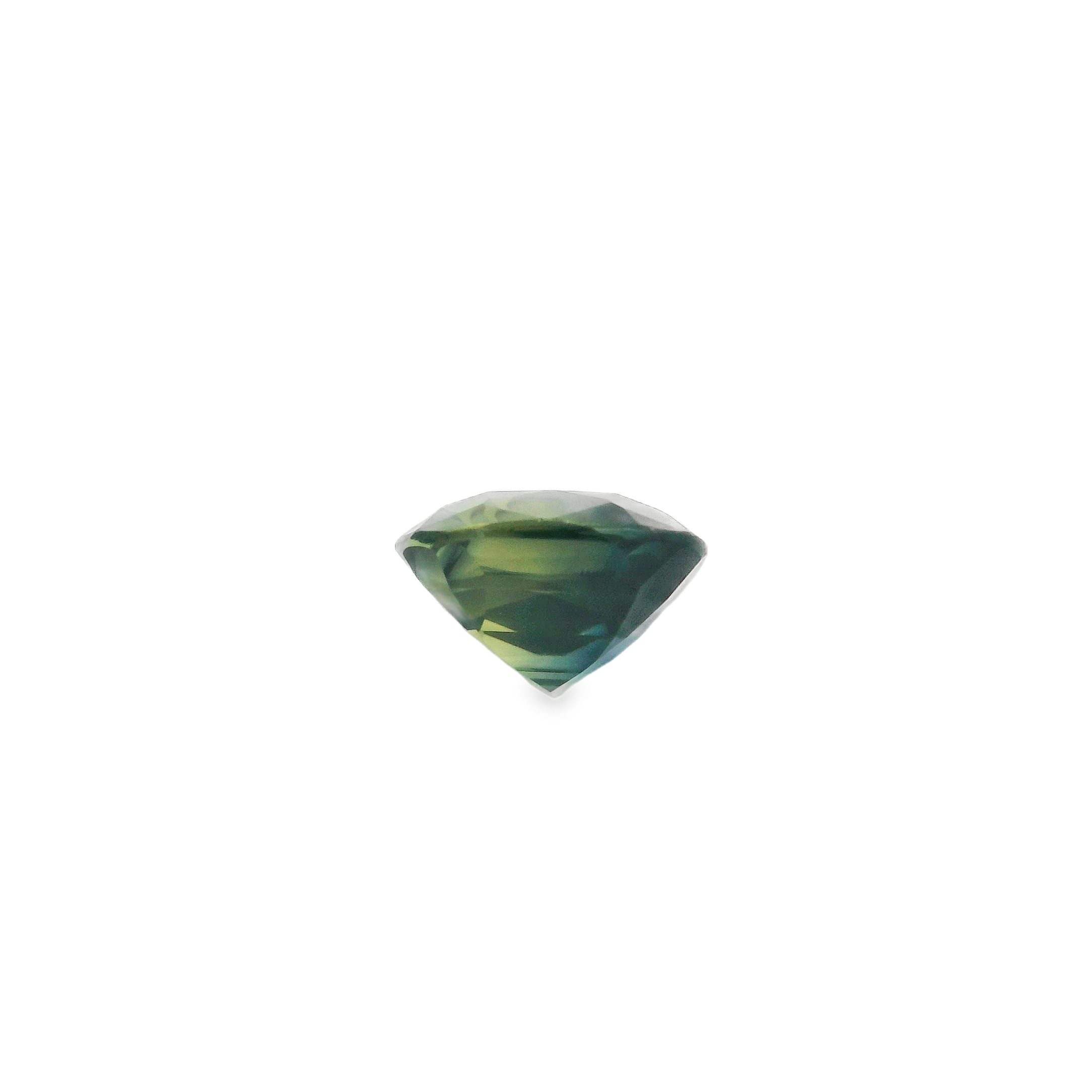 3.02ct Cushion Cut Parti Blue/Yellow Sapphire