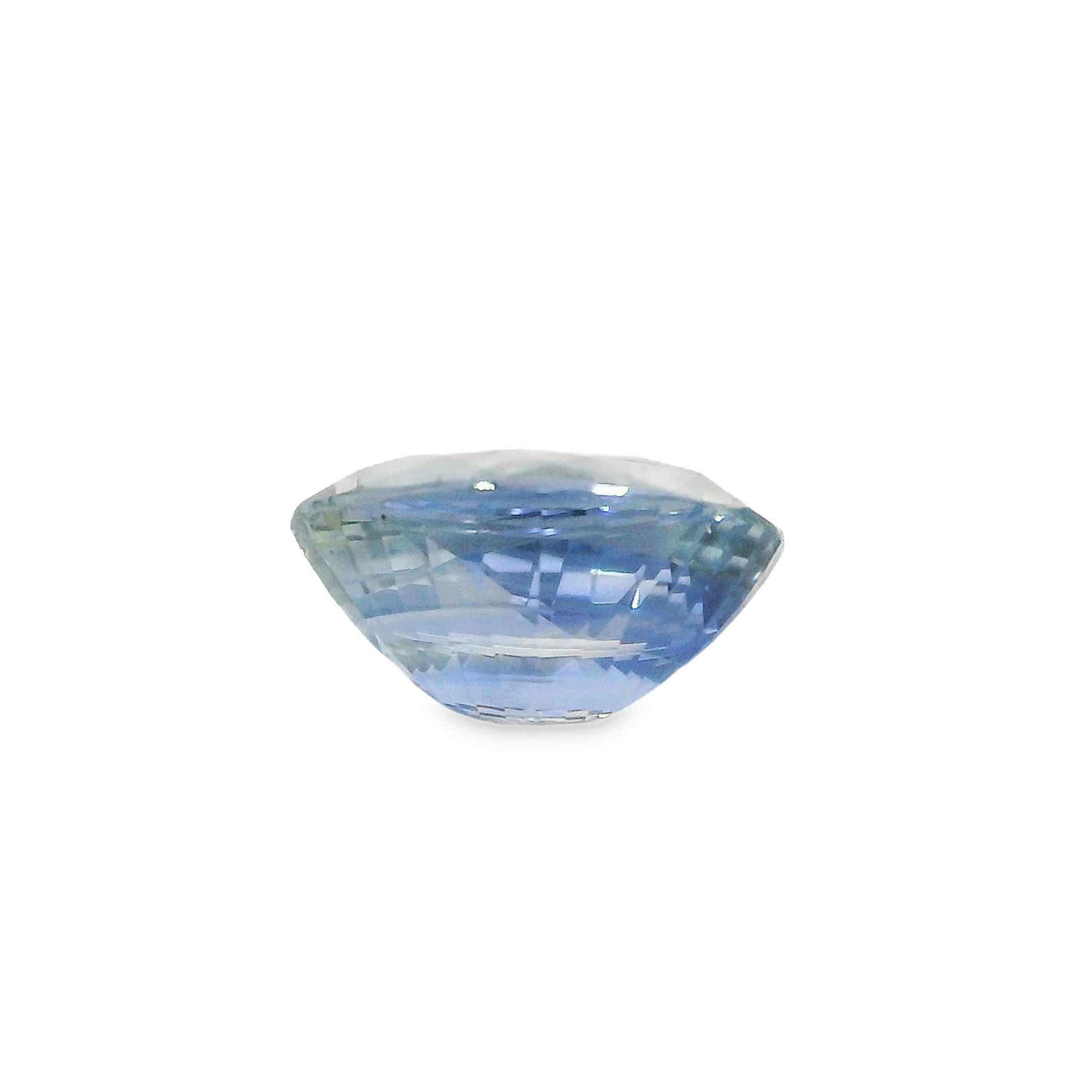 1.73ct Oval Blue/yellow parti Sapphire