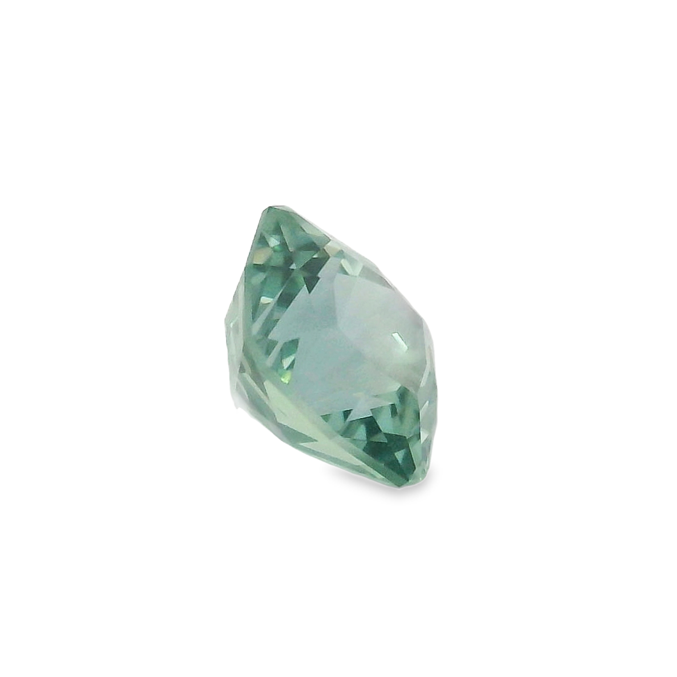 1.30ct Teal Cushion Cut Montana Sapphire