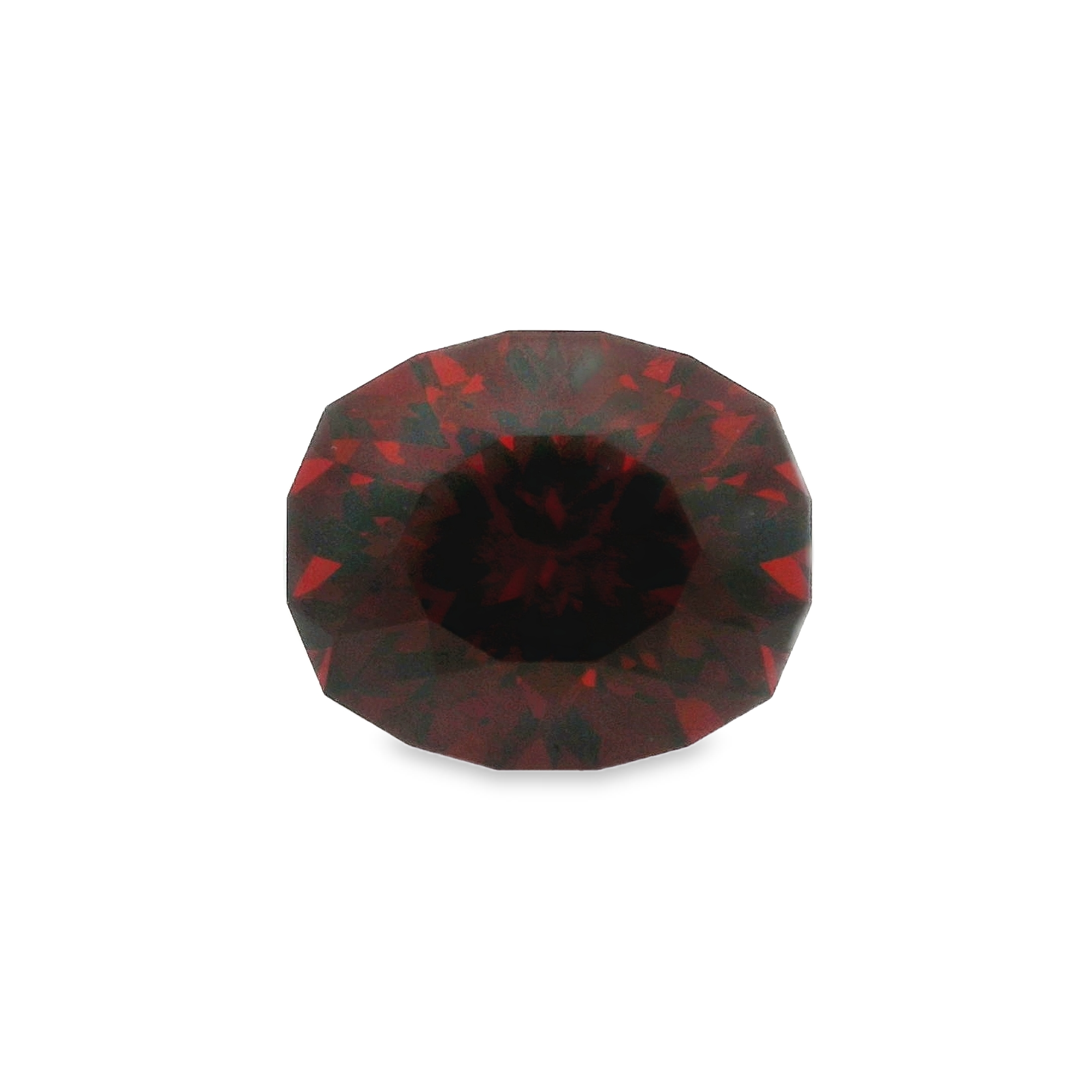 5.72ct Red Modified Cushion cut Garnet
