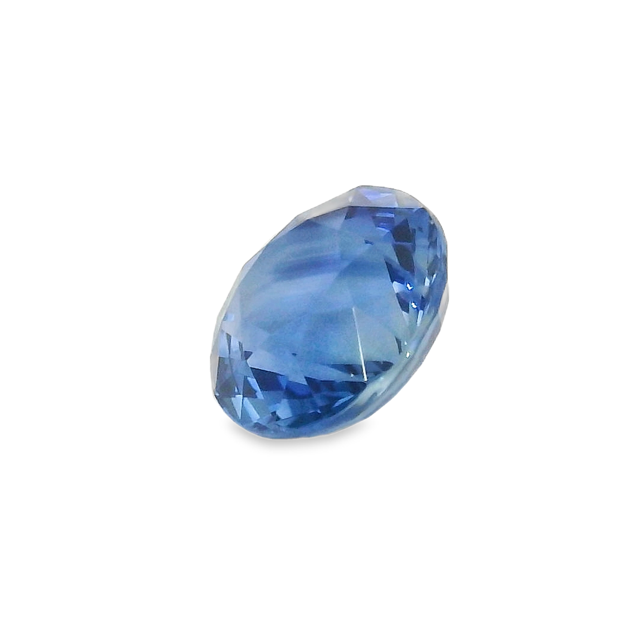 2.66ct Blue Round Brilliant cut Sapphire