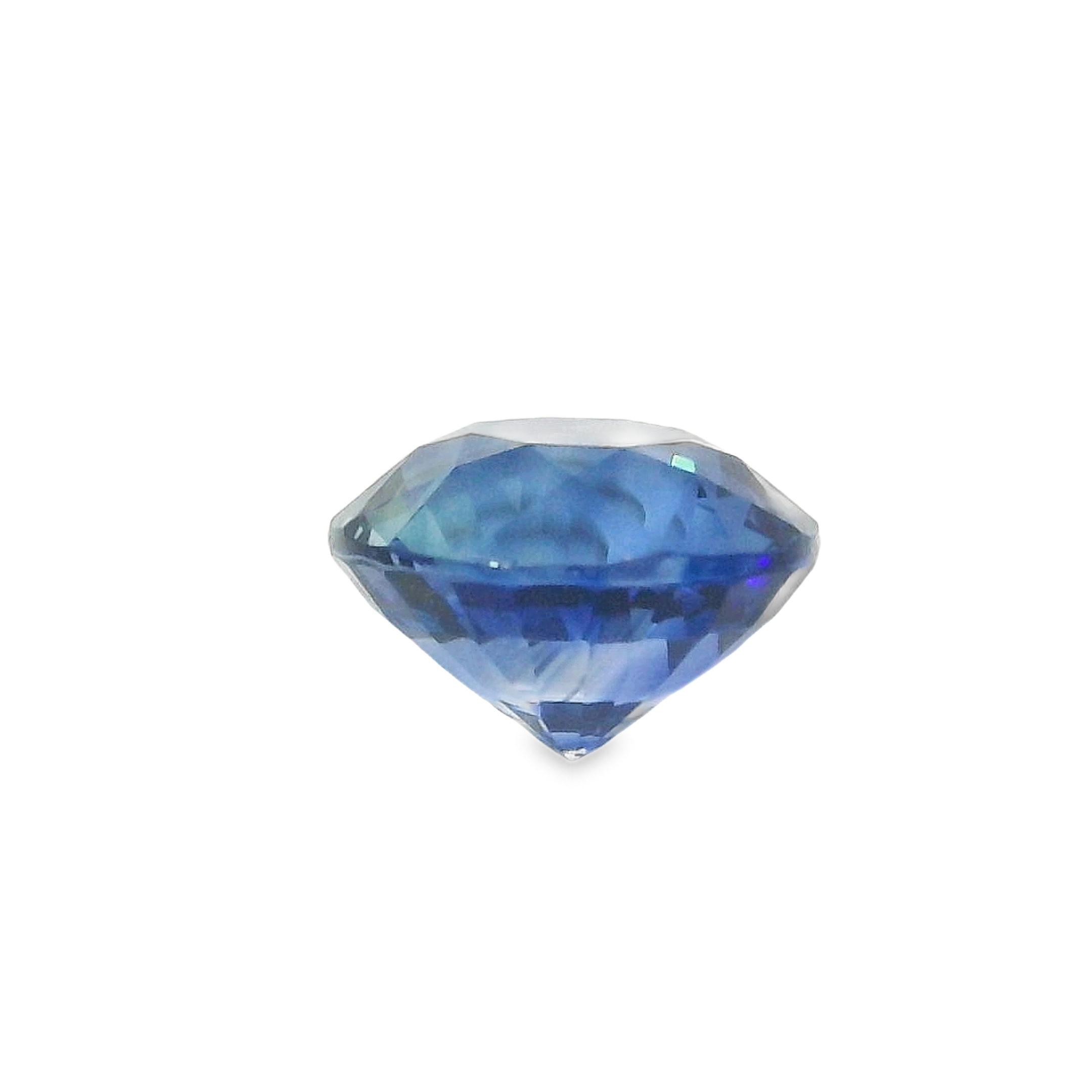 2.66ct Blue Round Brilliant cut Sapphire
