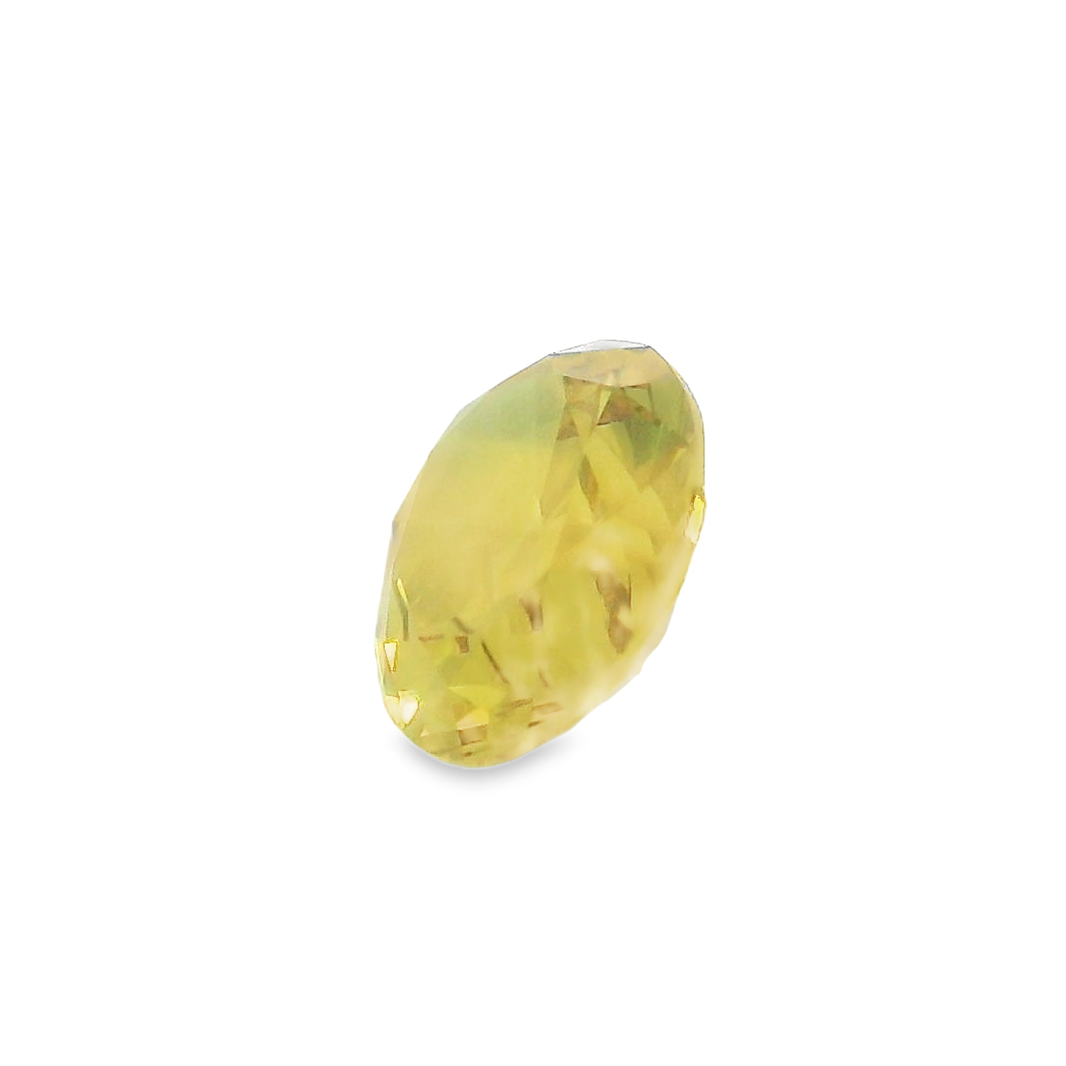 1.55ct Oval cut Yellow Sapphire