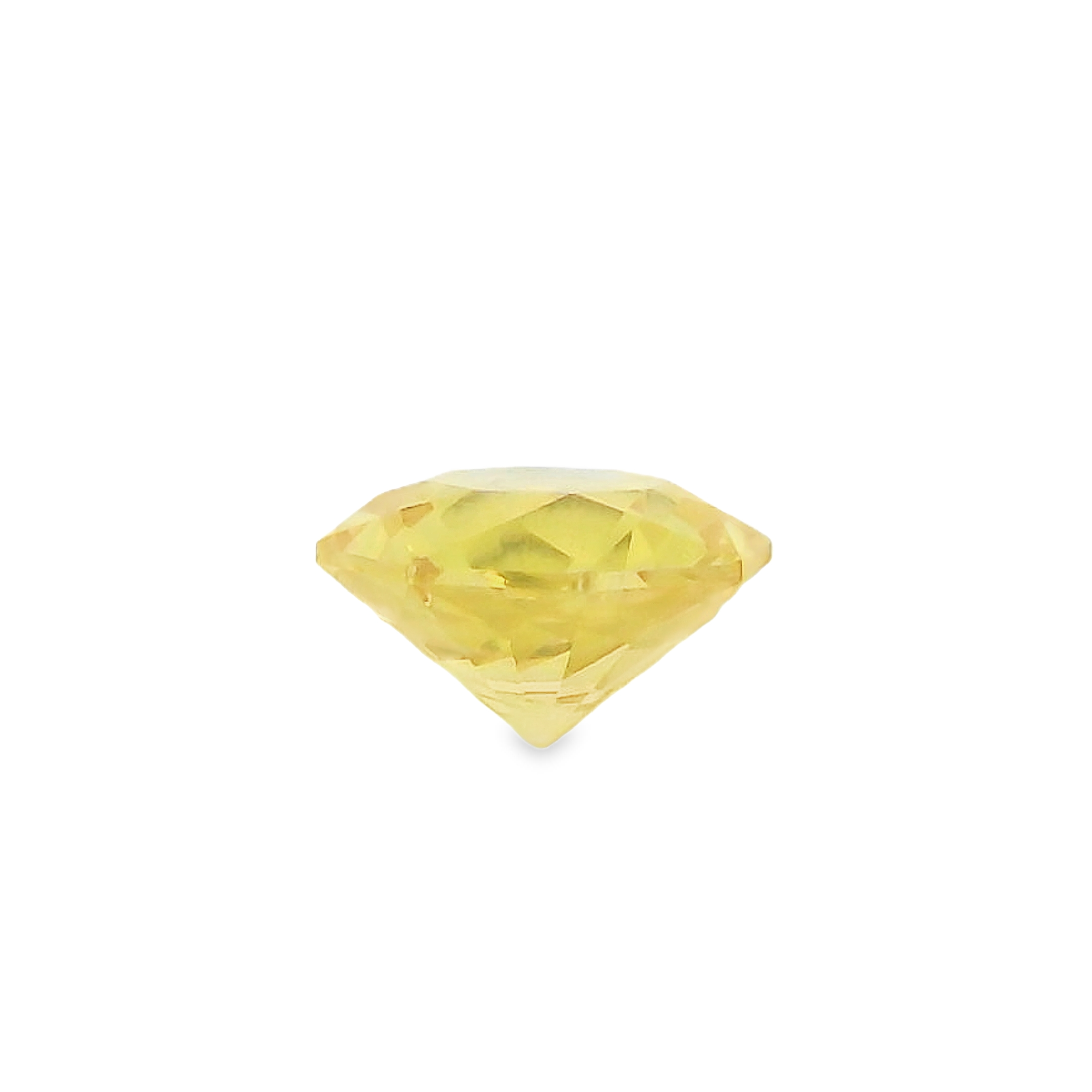 0.79ct Octagonal Cut Yellow Sapphire