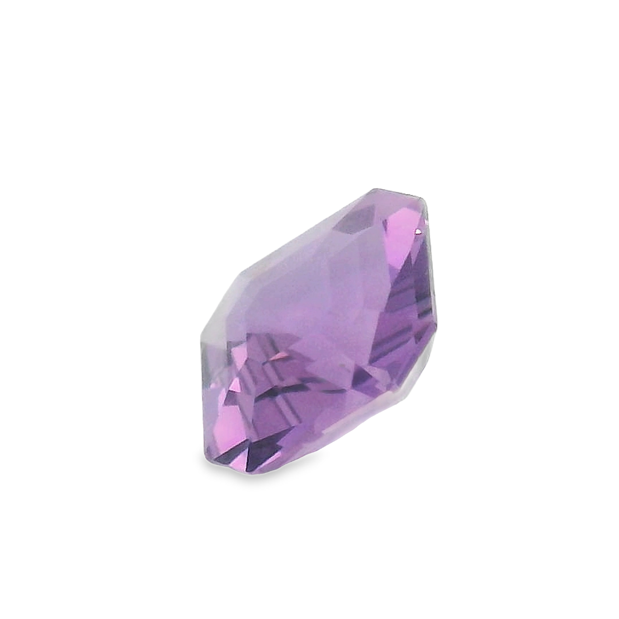 1.22ct Purple Emerald cut Sapphire