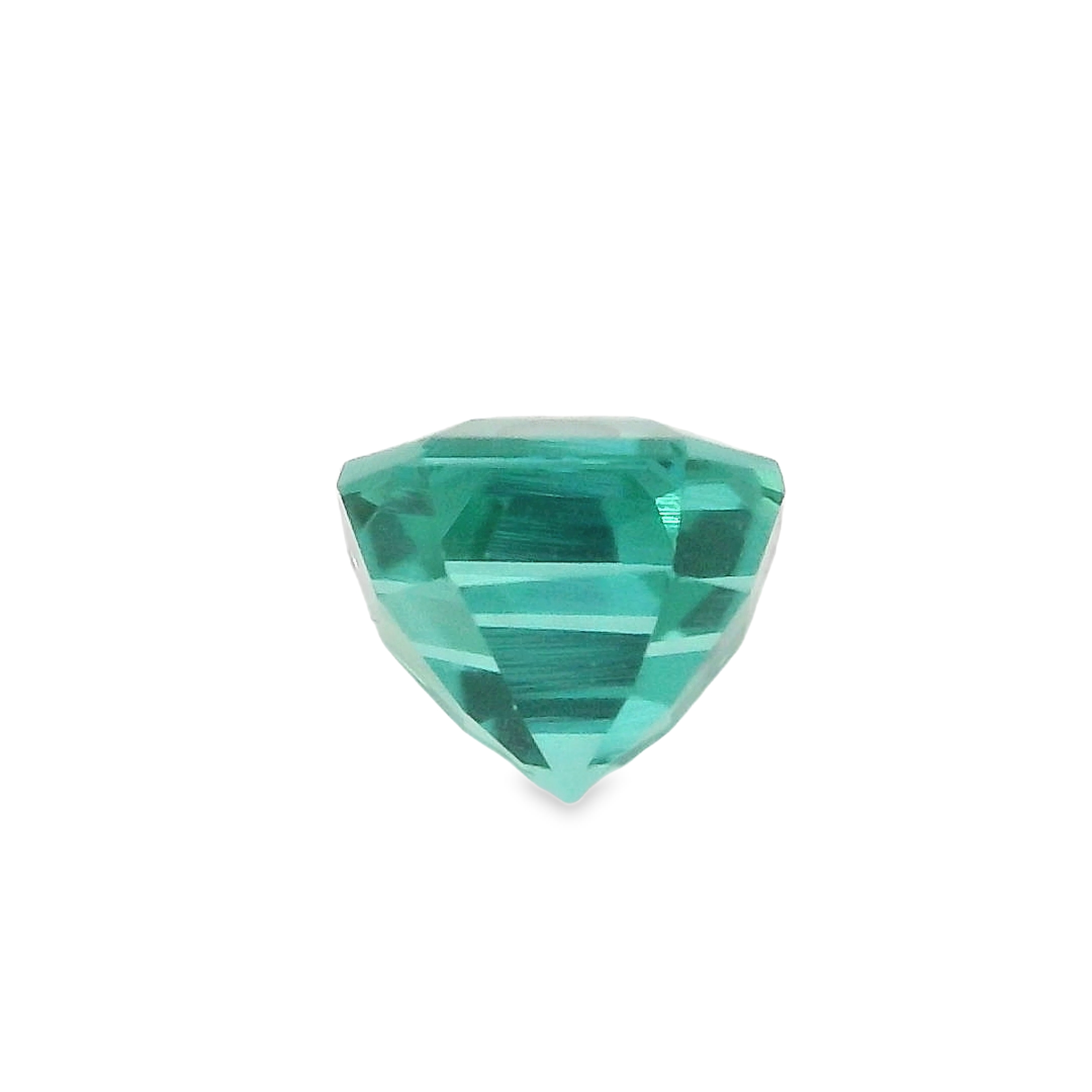 1.00ct Green Cushion cut Tourmaline