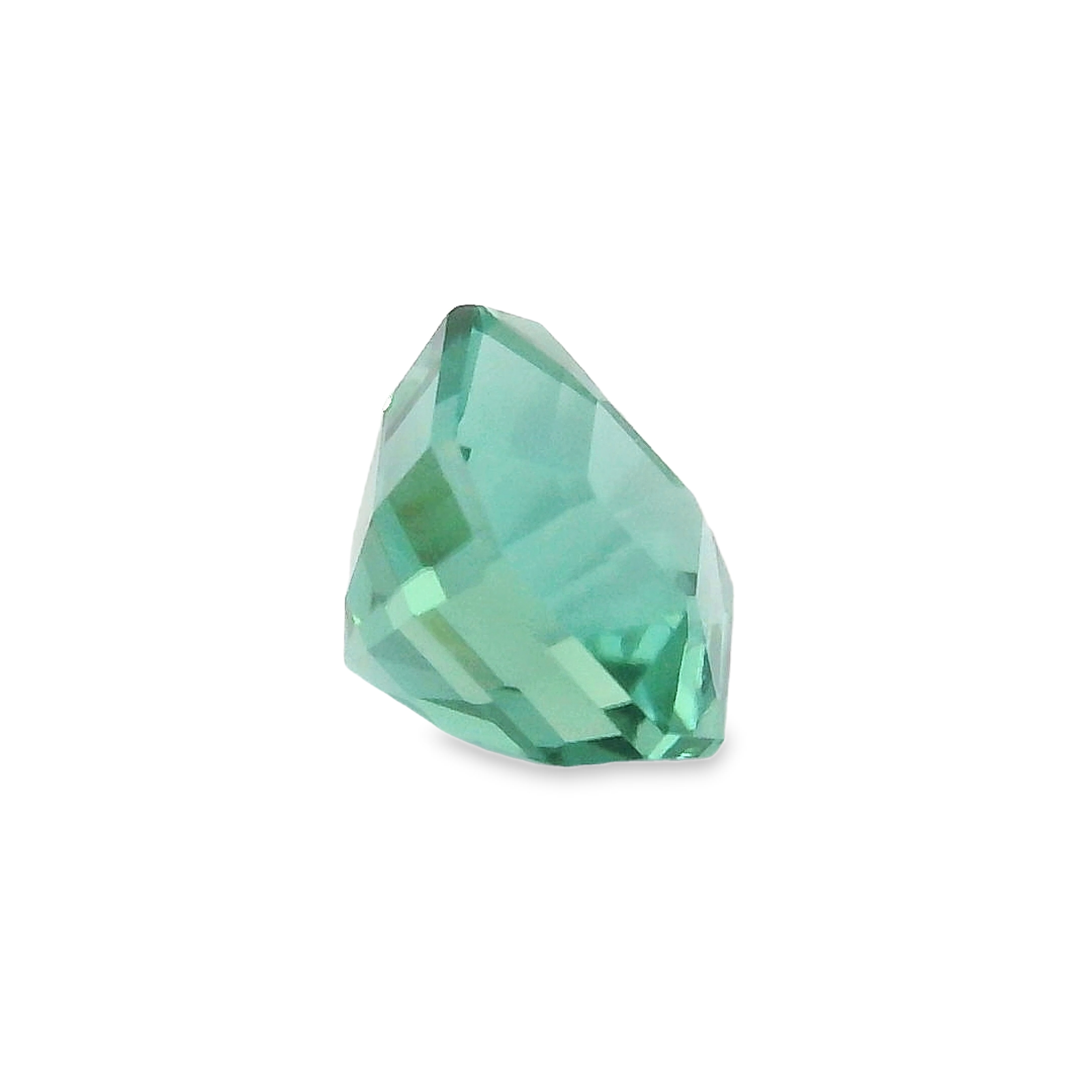1.00ct Green Cushion cut Tourmaline