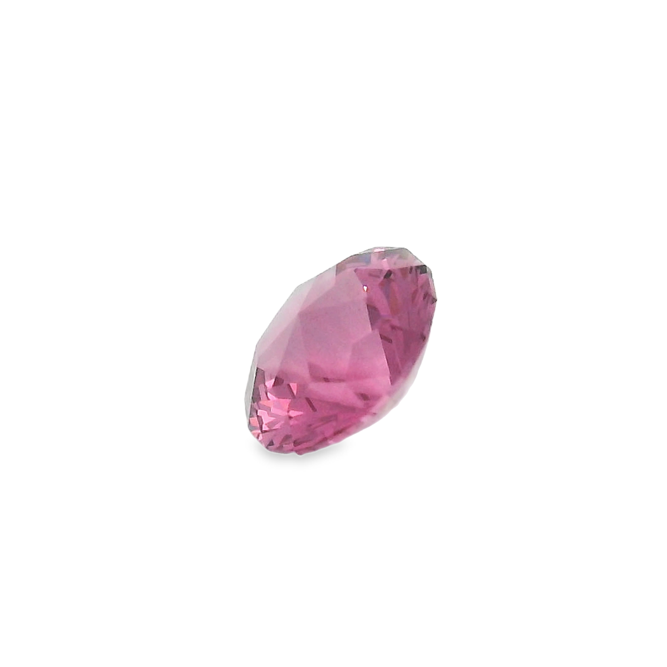 1.07ct Pink Round Brilliant cut Garnet