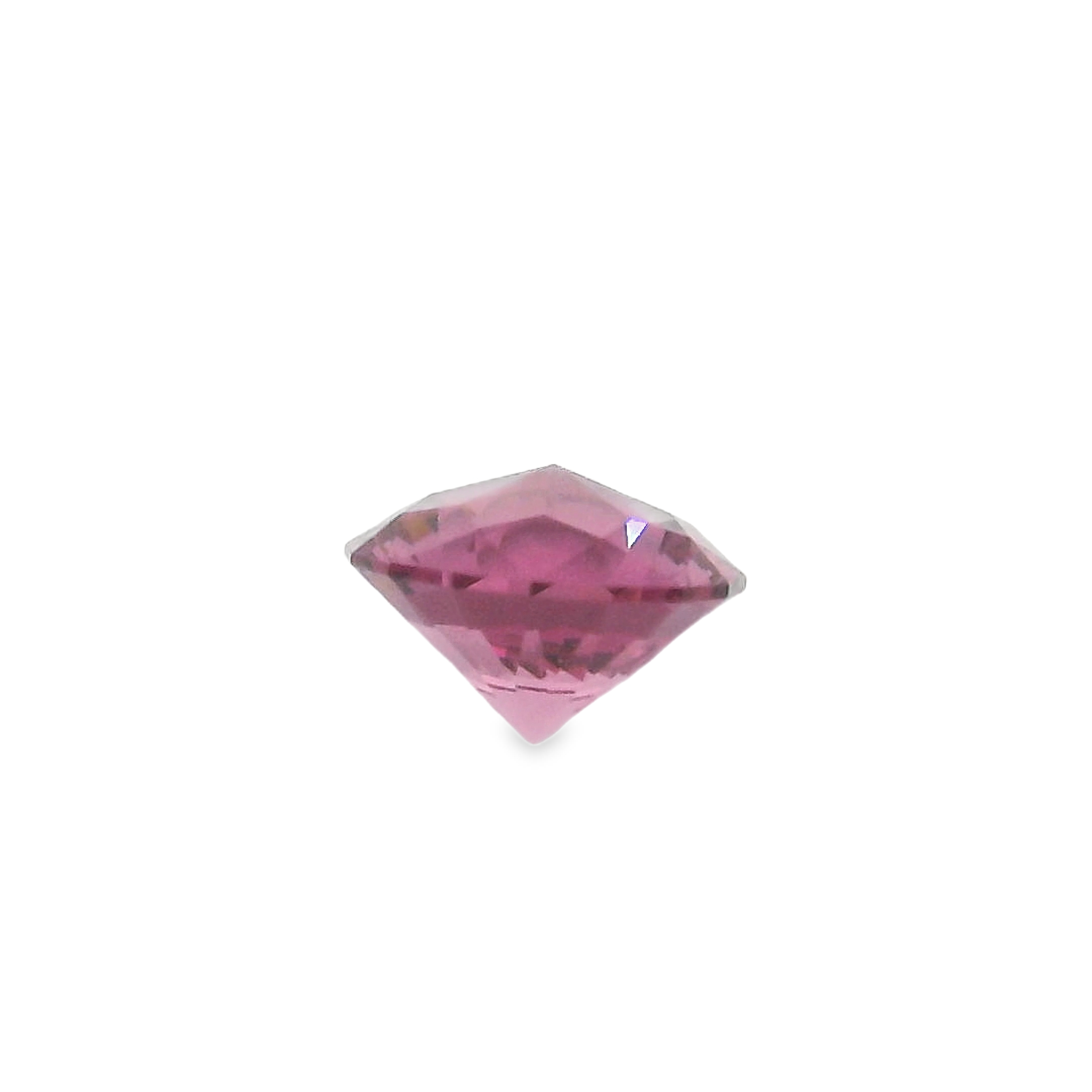1.07ct Pink Round Brilliant cut Garnet
