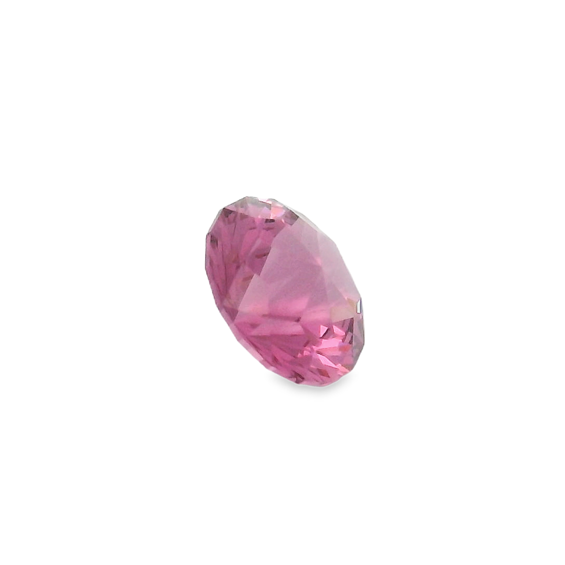 1.07ct Pink Round Brilliant cut Garnet