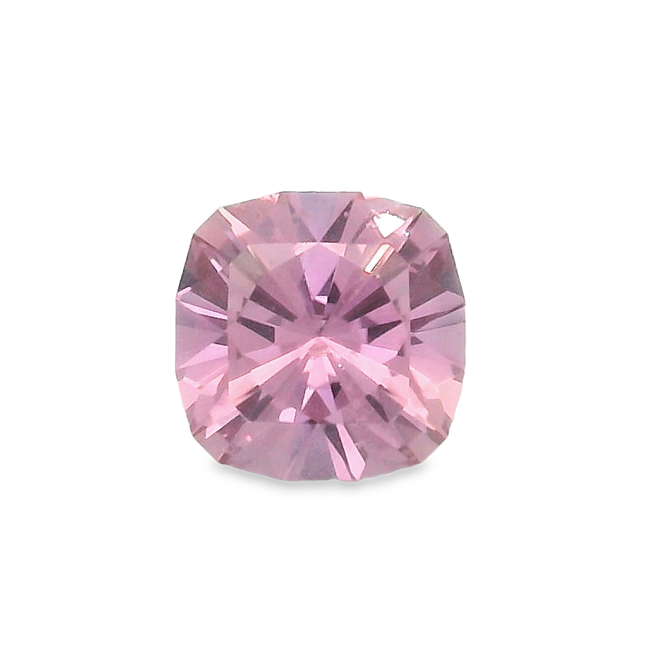 1.23ct Pink Cushion cut Sapphire