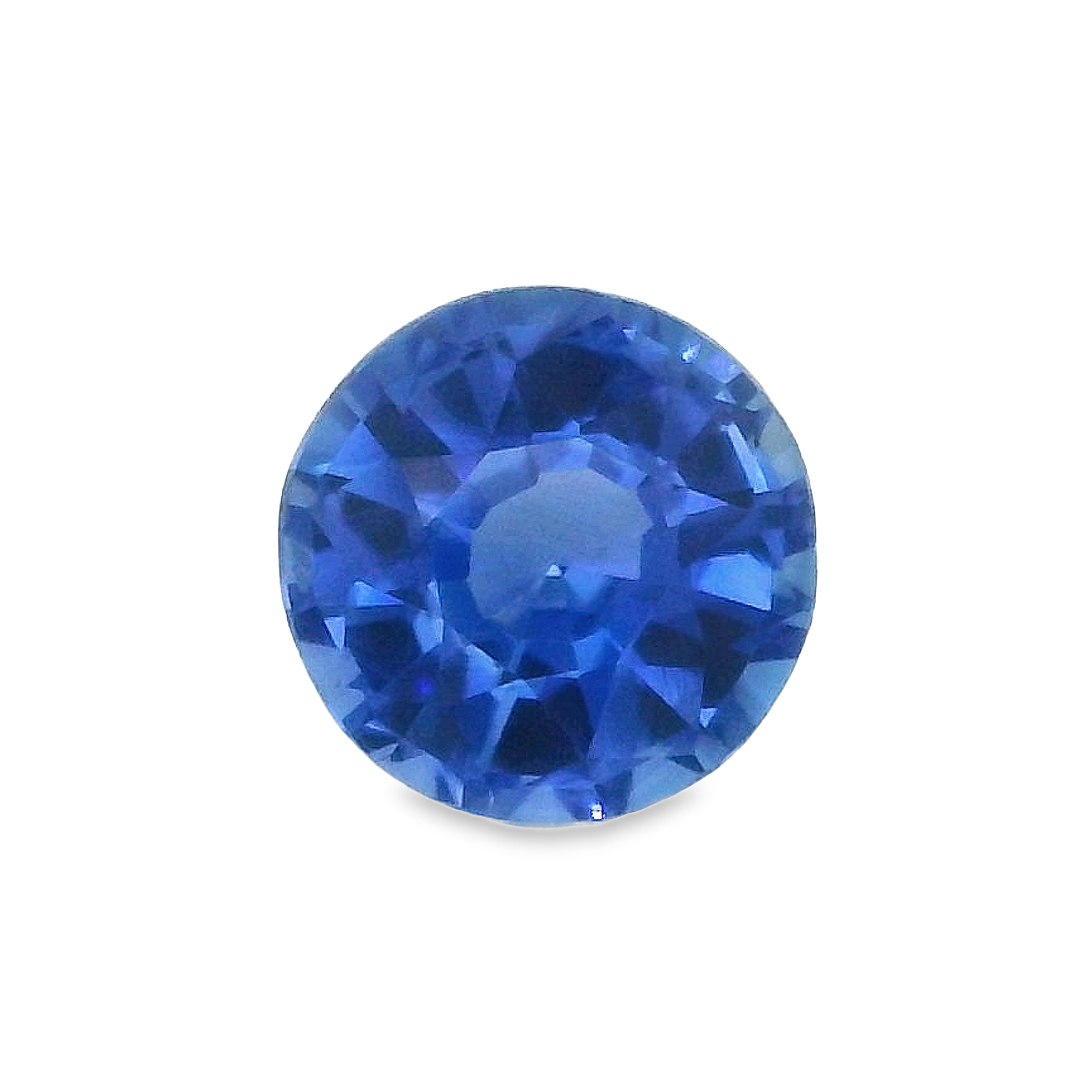 1.57ct Blue Round Sapphire