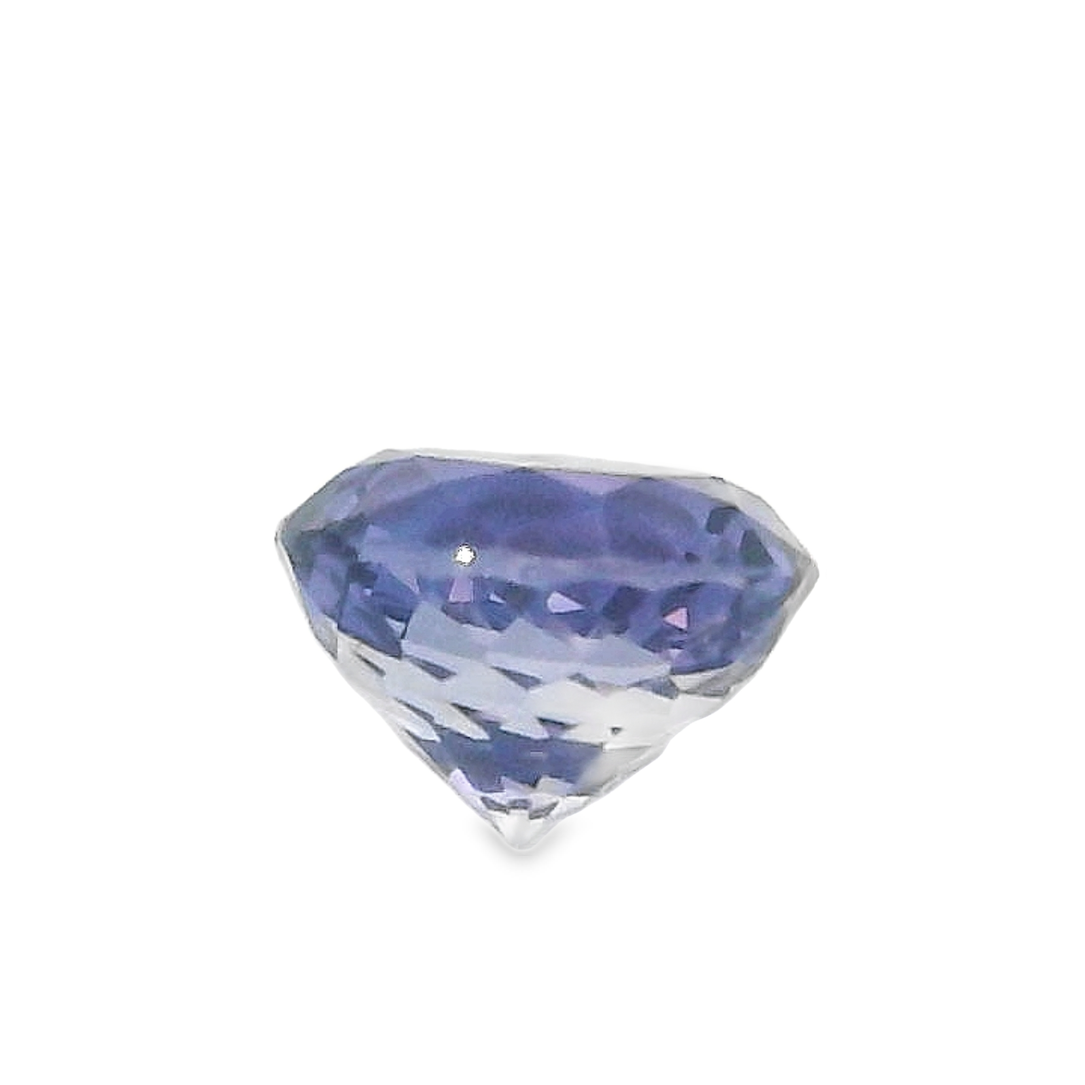 1.06ct Round Purple Sapphire