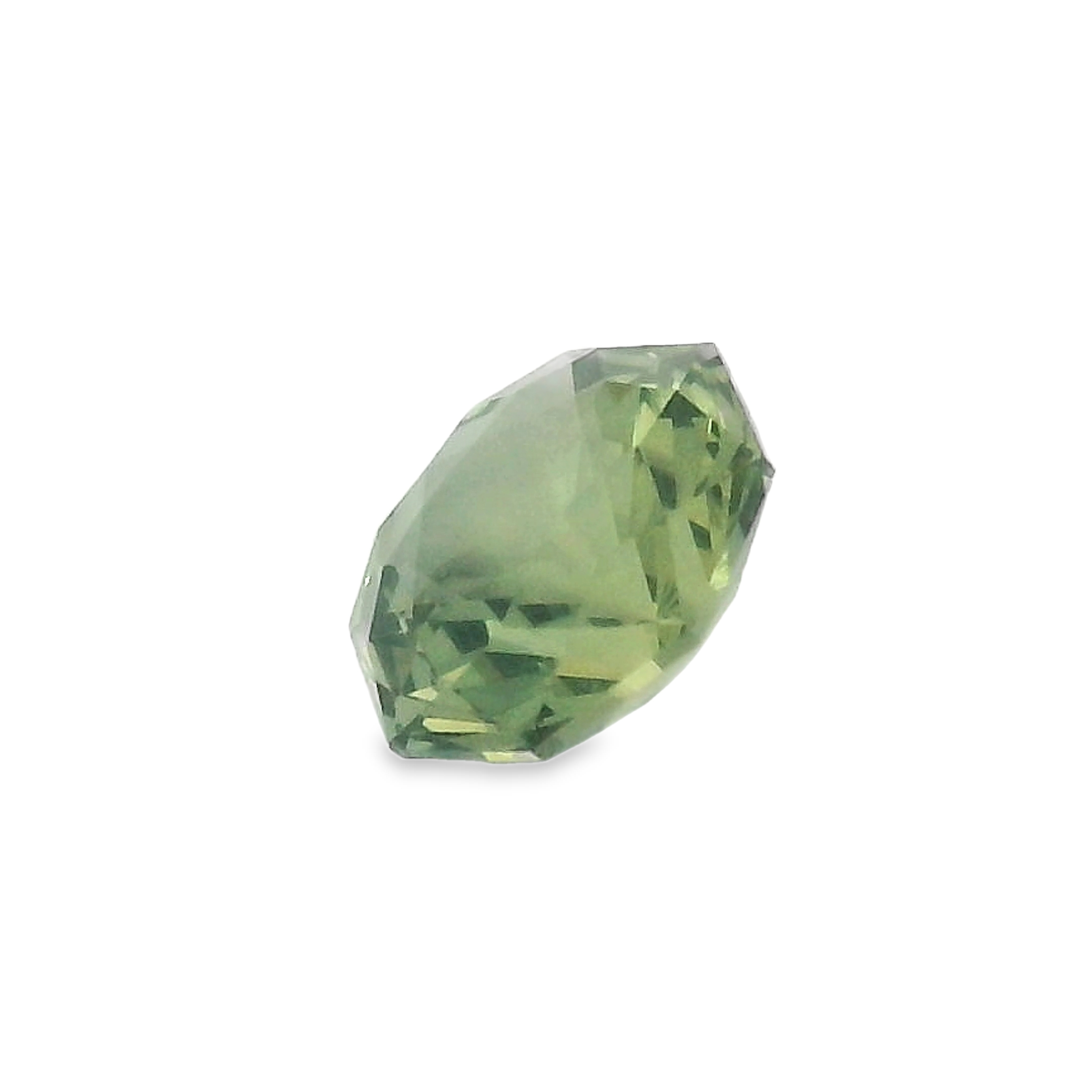 1.16ct Green Octagonal cut Sapphire