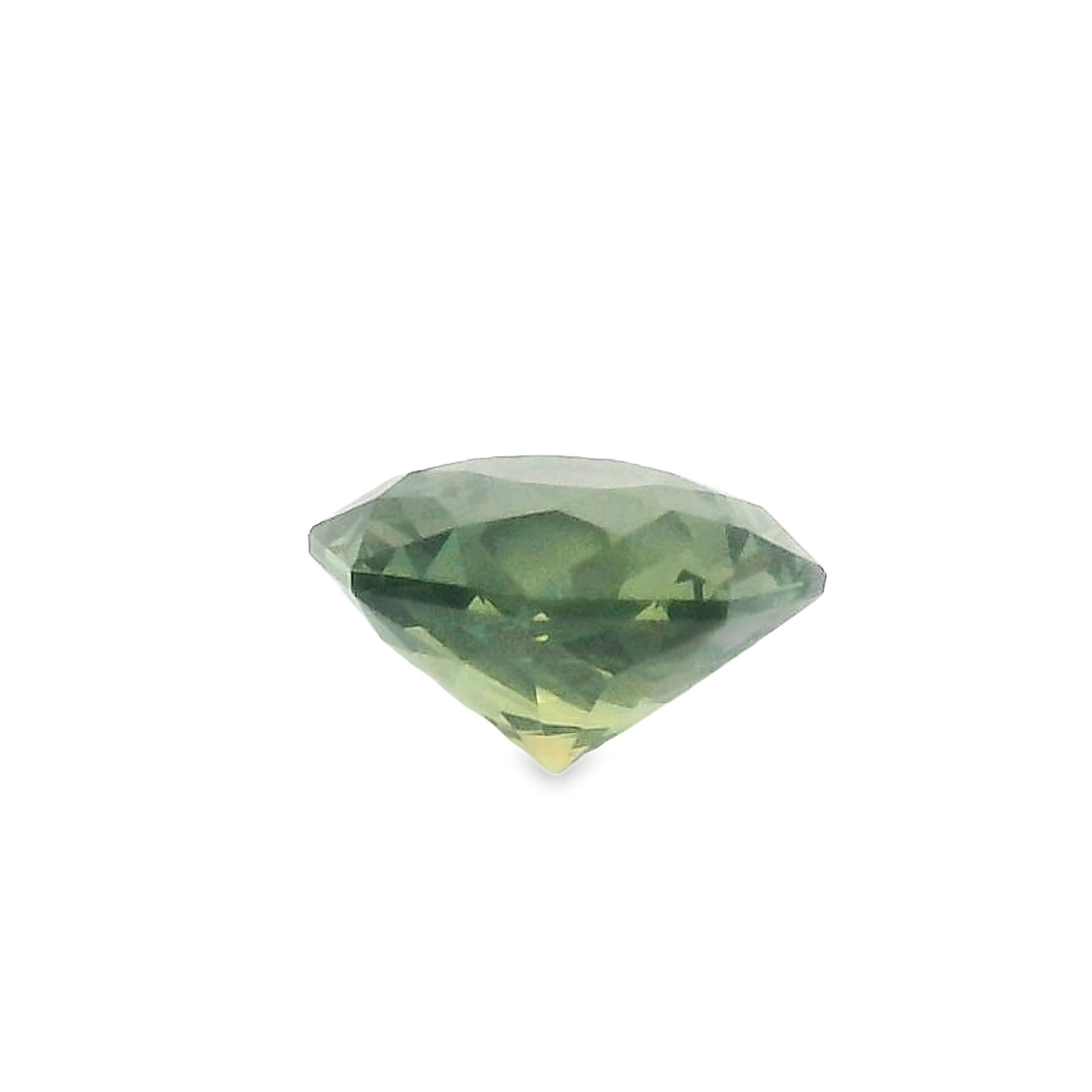 1.16ct Green Octagonal cut Sapphire