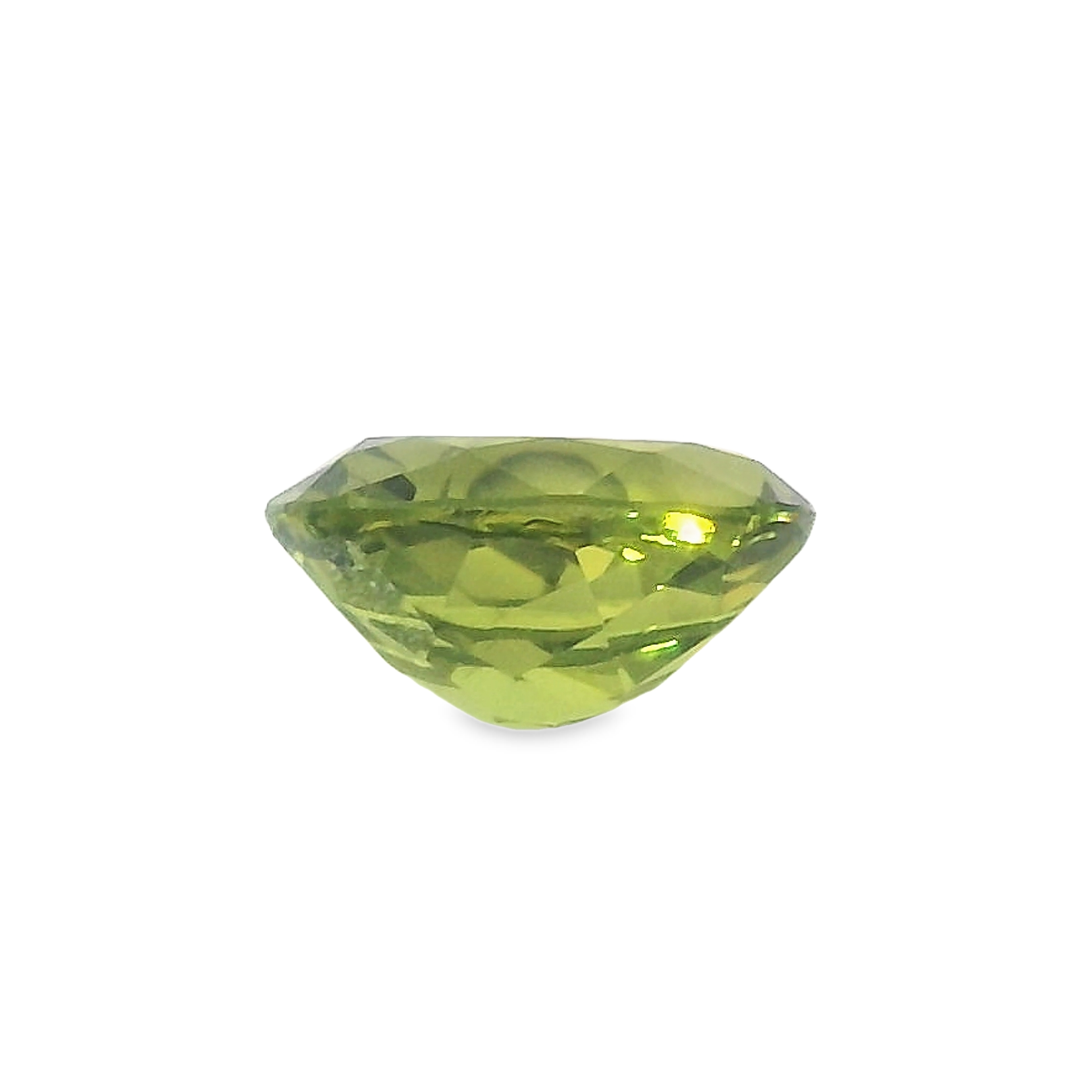 1.14ct , Green Oval cut Sapphire