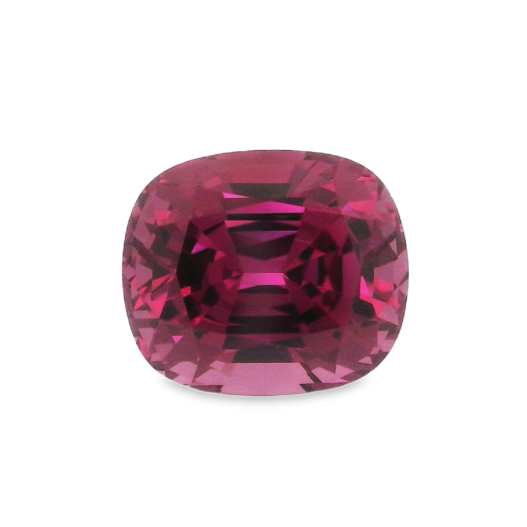 2.89ct , Pink Cushion cut Garnet