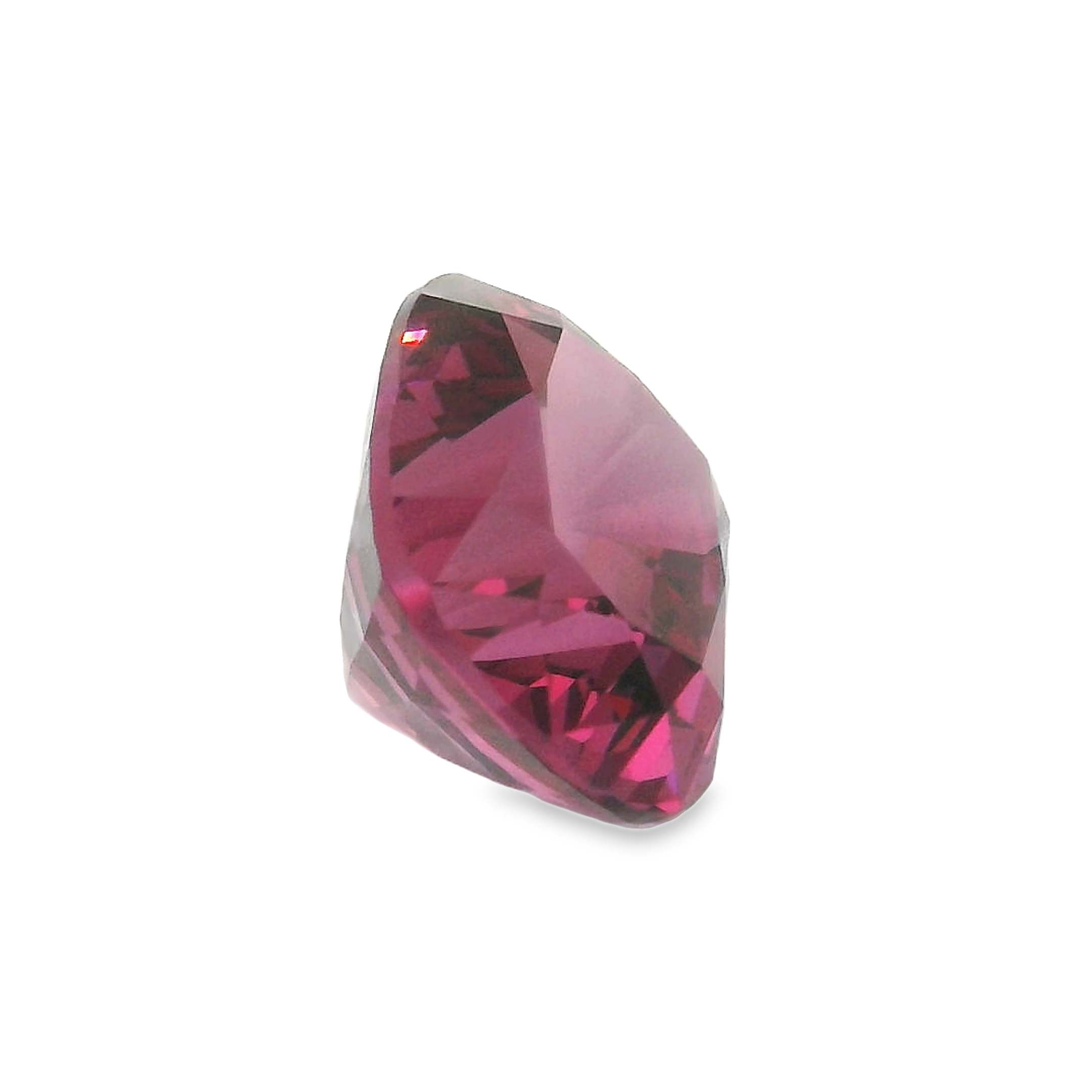 2.89ct , Pink Cushion cut Garnet