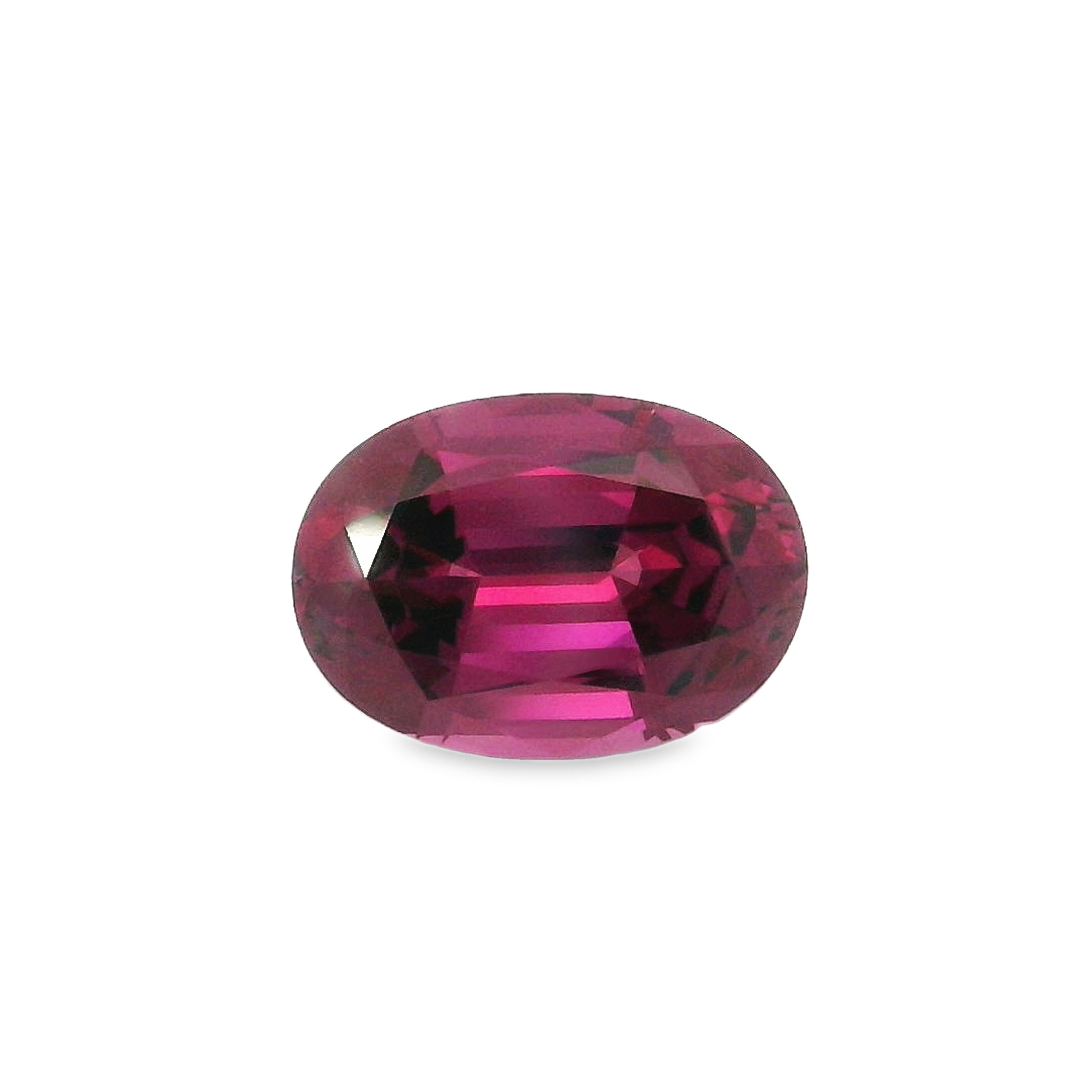 1.89ct , Pink Oval cut Garnet