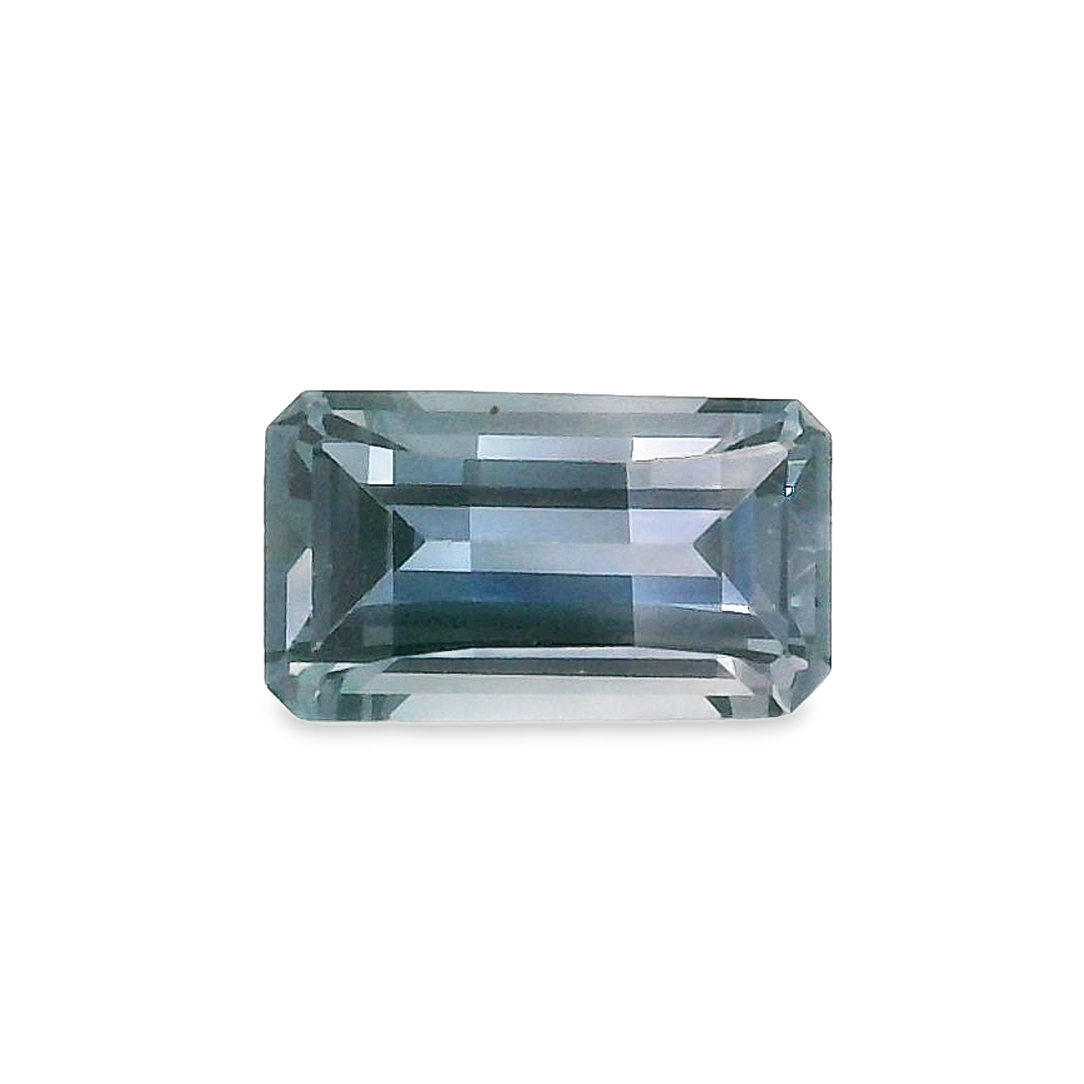 0.83ct , Black Emerald cut Spinel