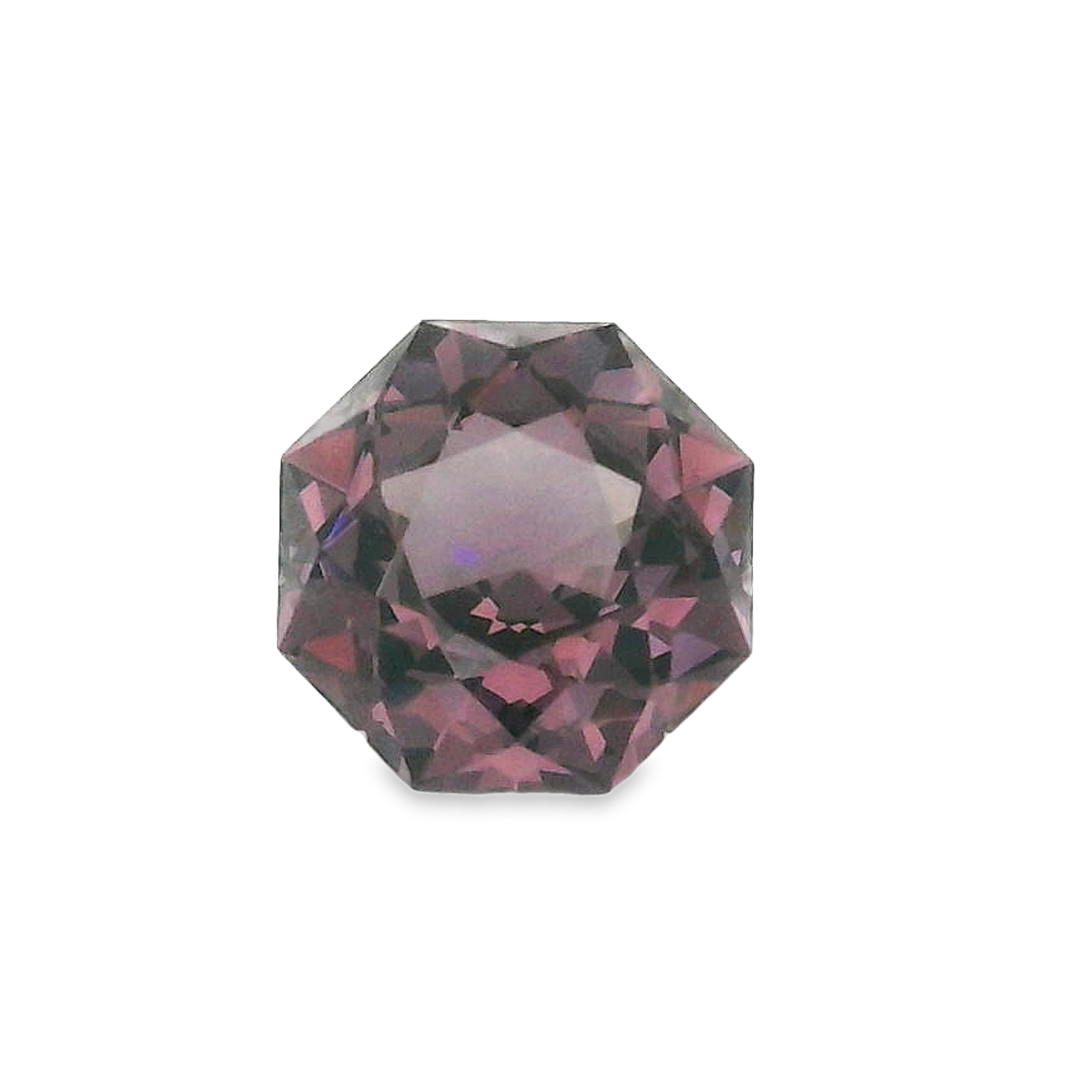1.27ct , Purple Octagon cut Spinel
