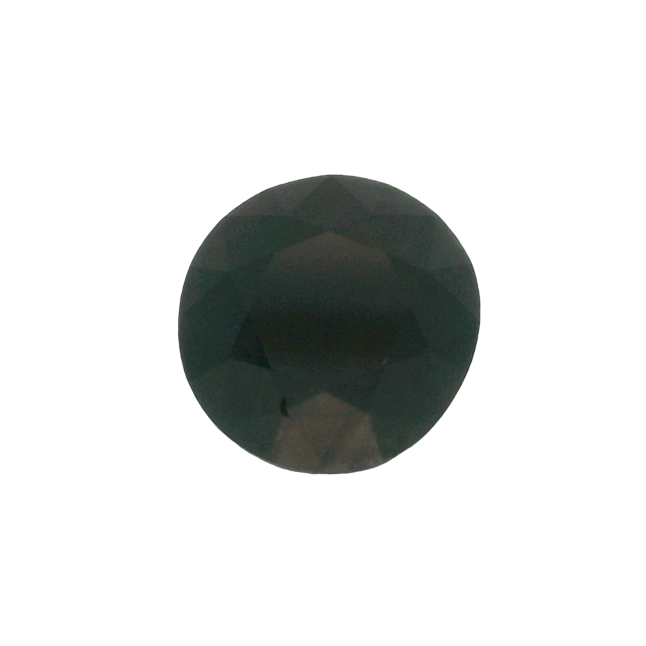 1.96ct, Black Round Brilliant cut Tasmanian Sapphire