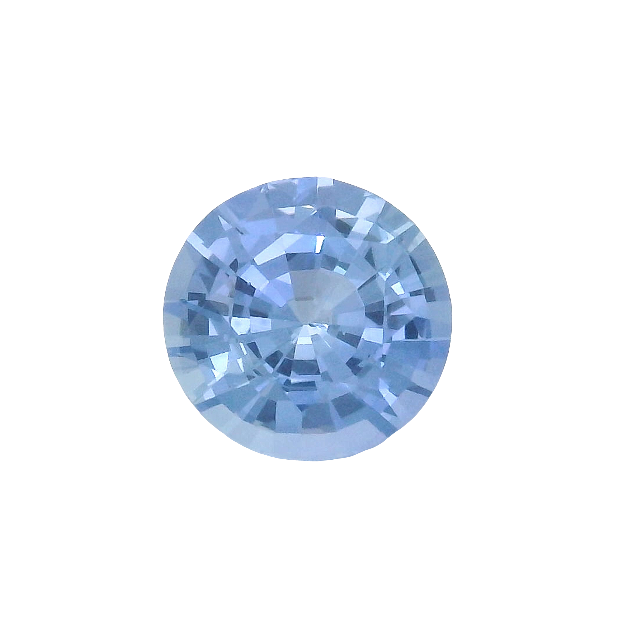 1.43ct, Blue Round Brilliant cut Sapphire