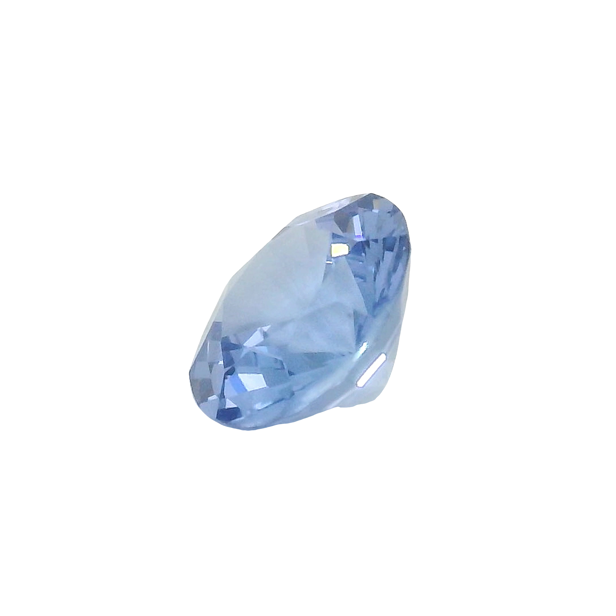 1.43ct, Blue Round Brilliant cut Sapphire