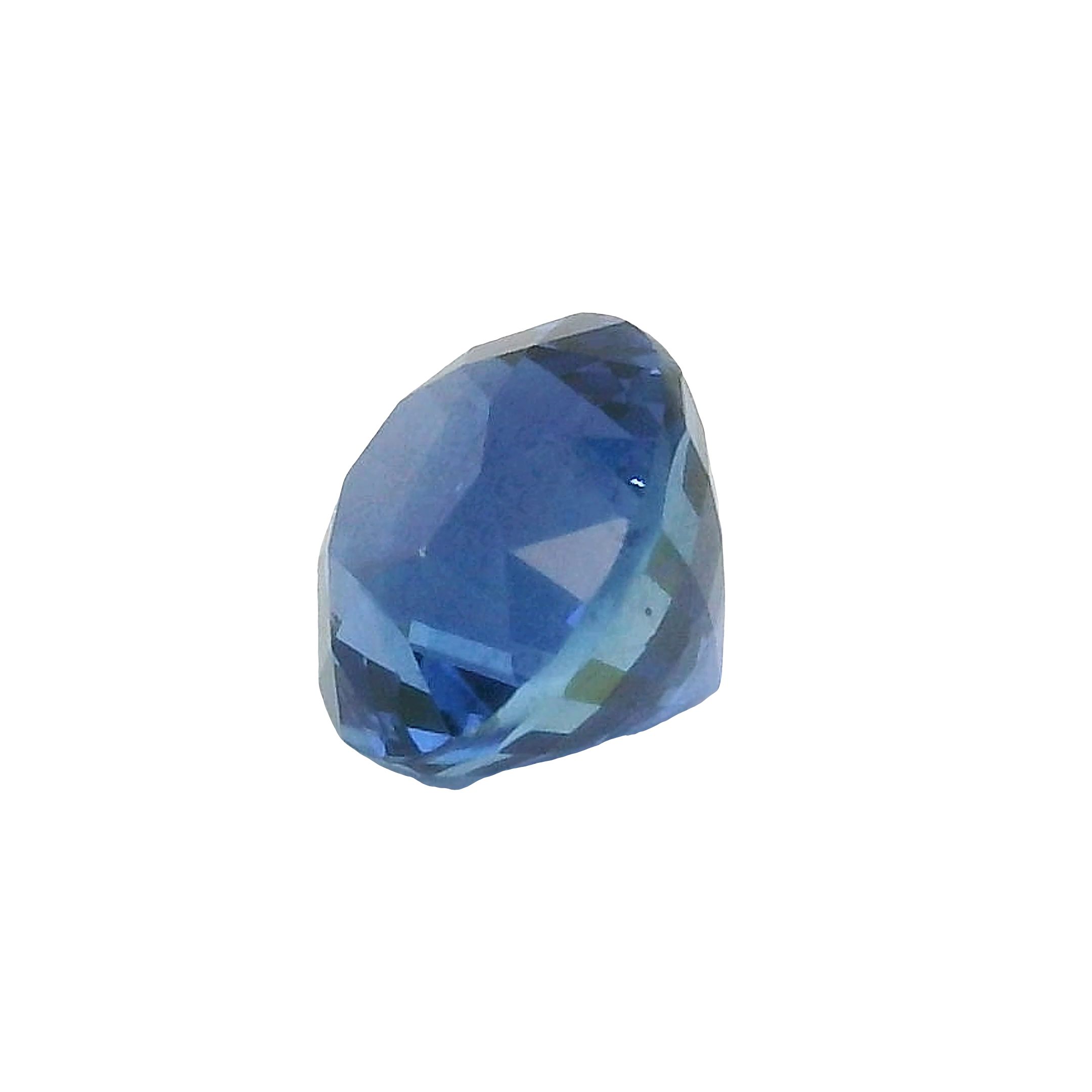 1.14ct, Blue Round Brilliant cut Sapphire