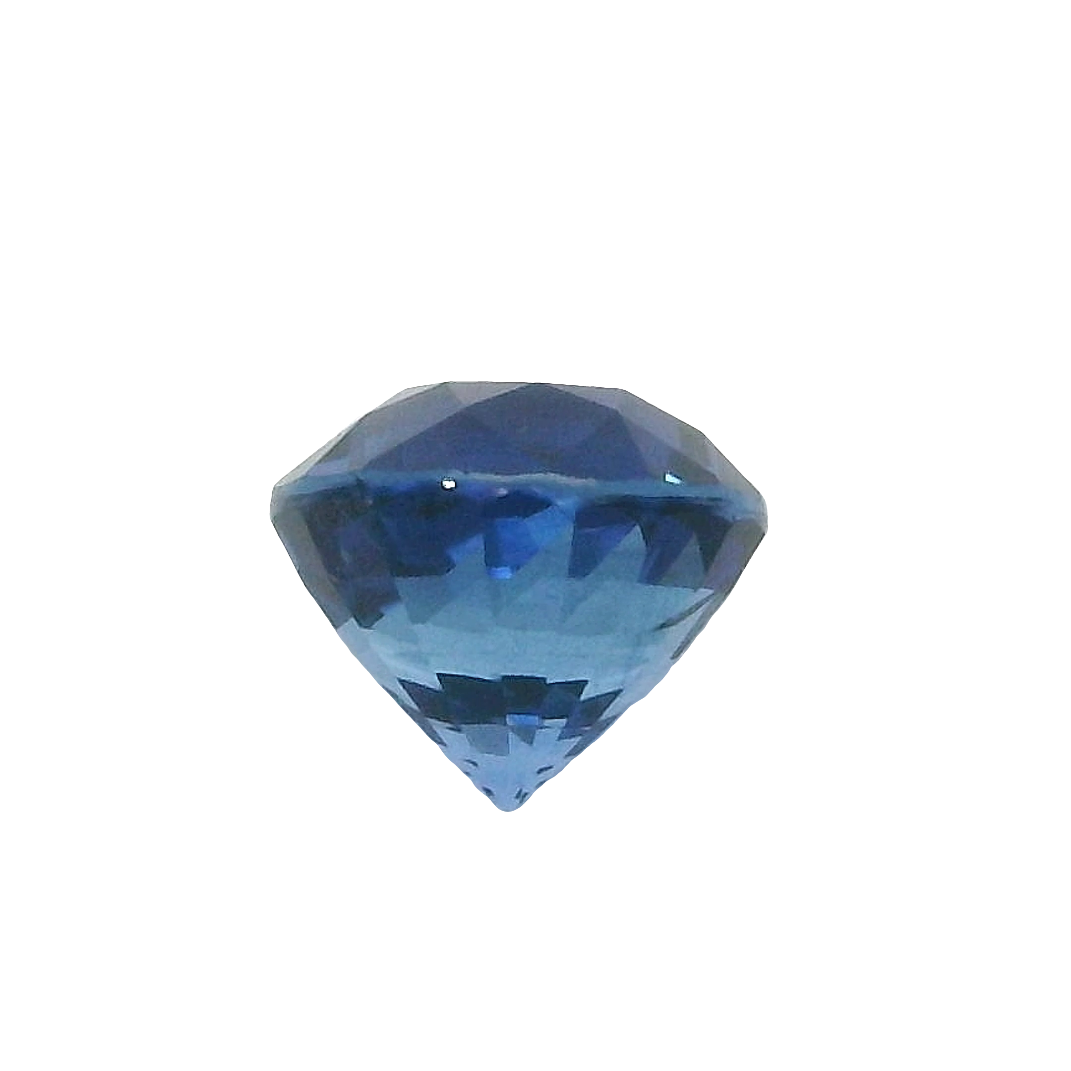 1.14ct, Blue Round Brilliant cut Sapphire