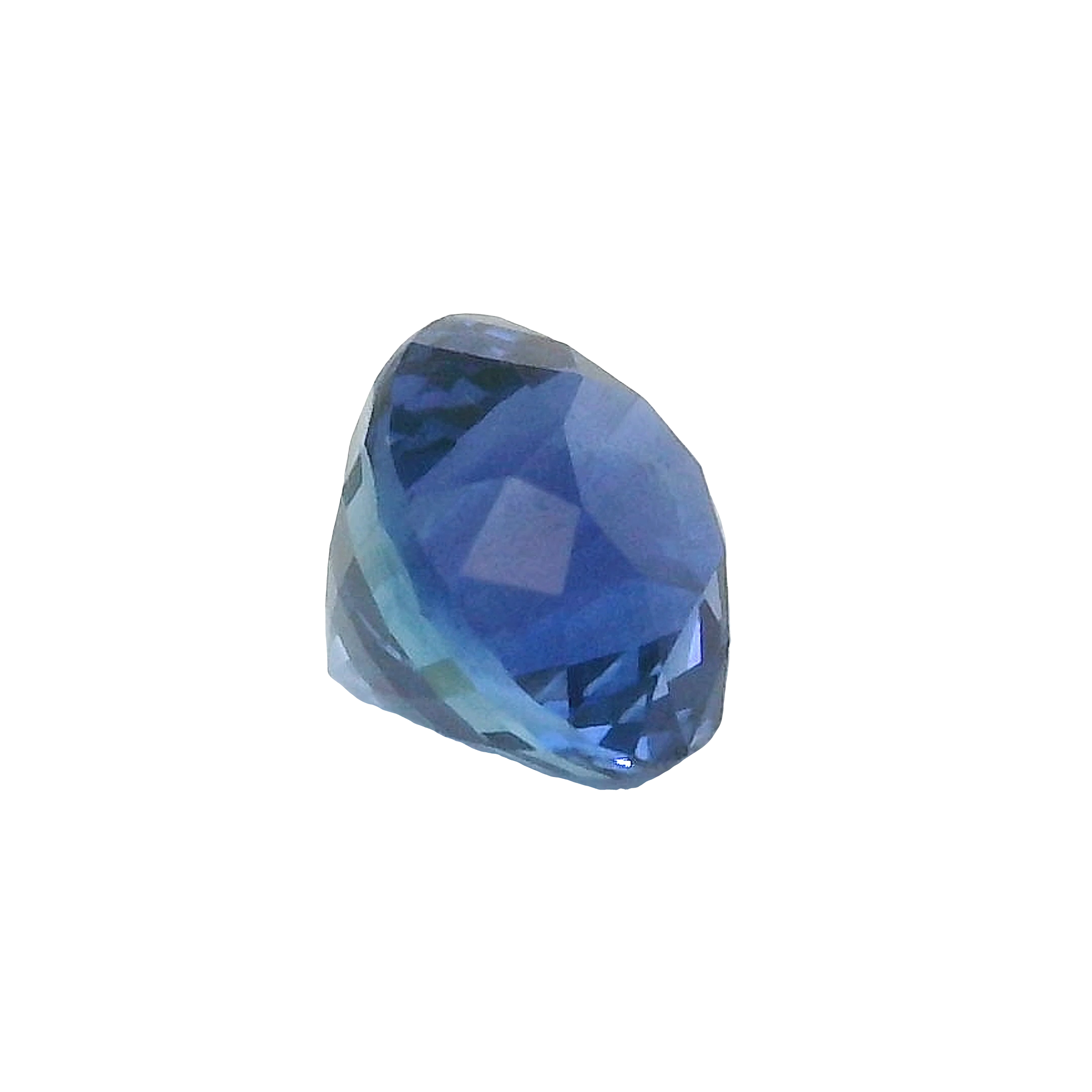 1.14ct, Blue Round Brilliant cut Sapphire