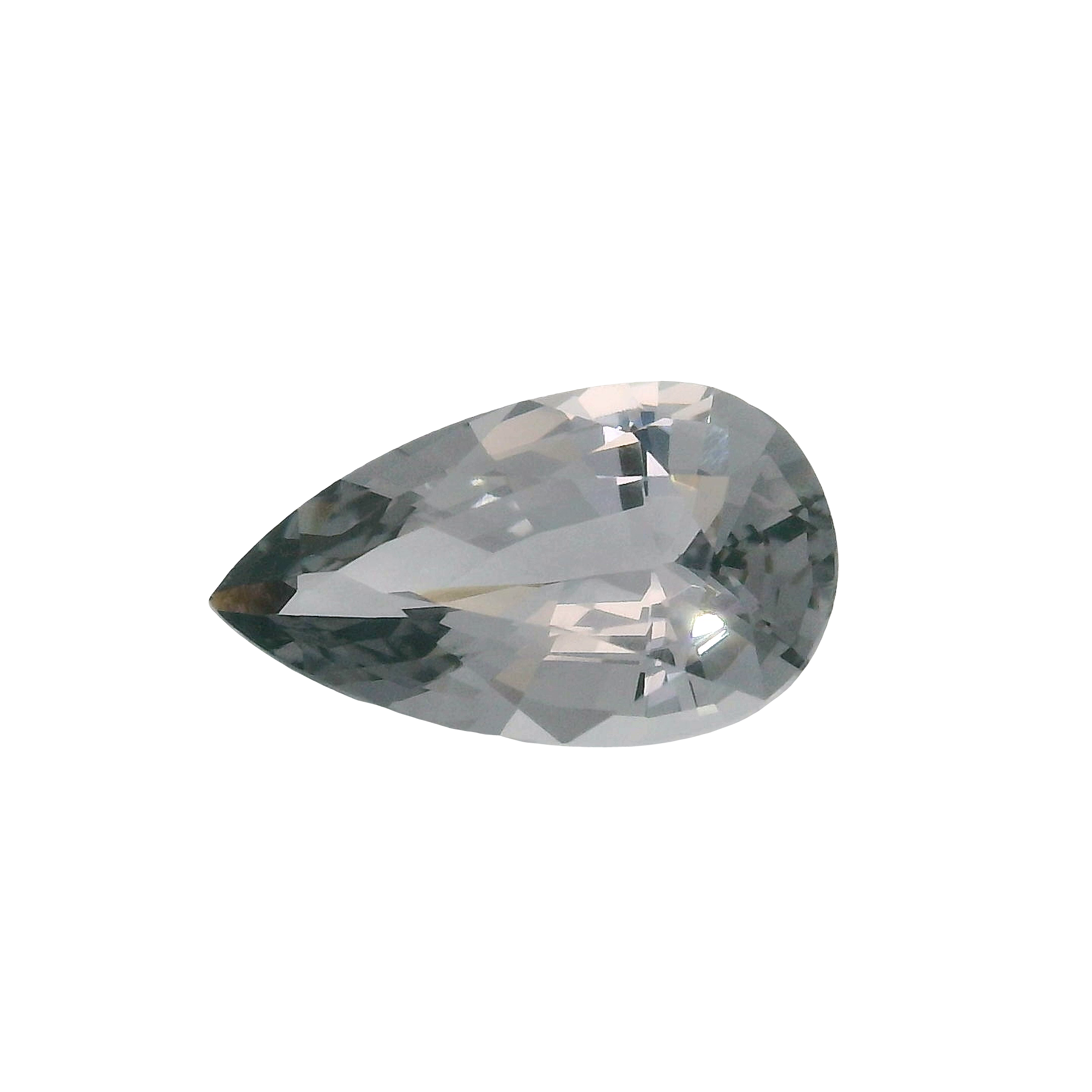2.01ct Grey Pear cut Spinel