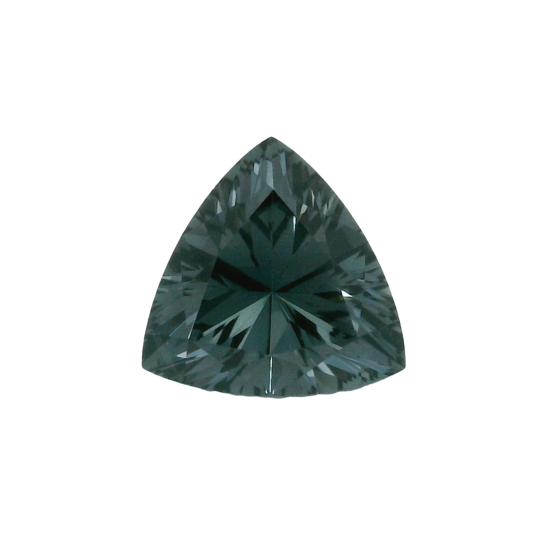 1.25ct Grey Trilliant cut Spinel