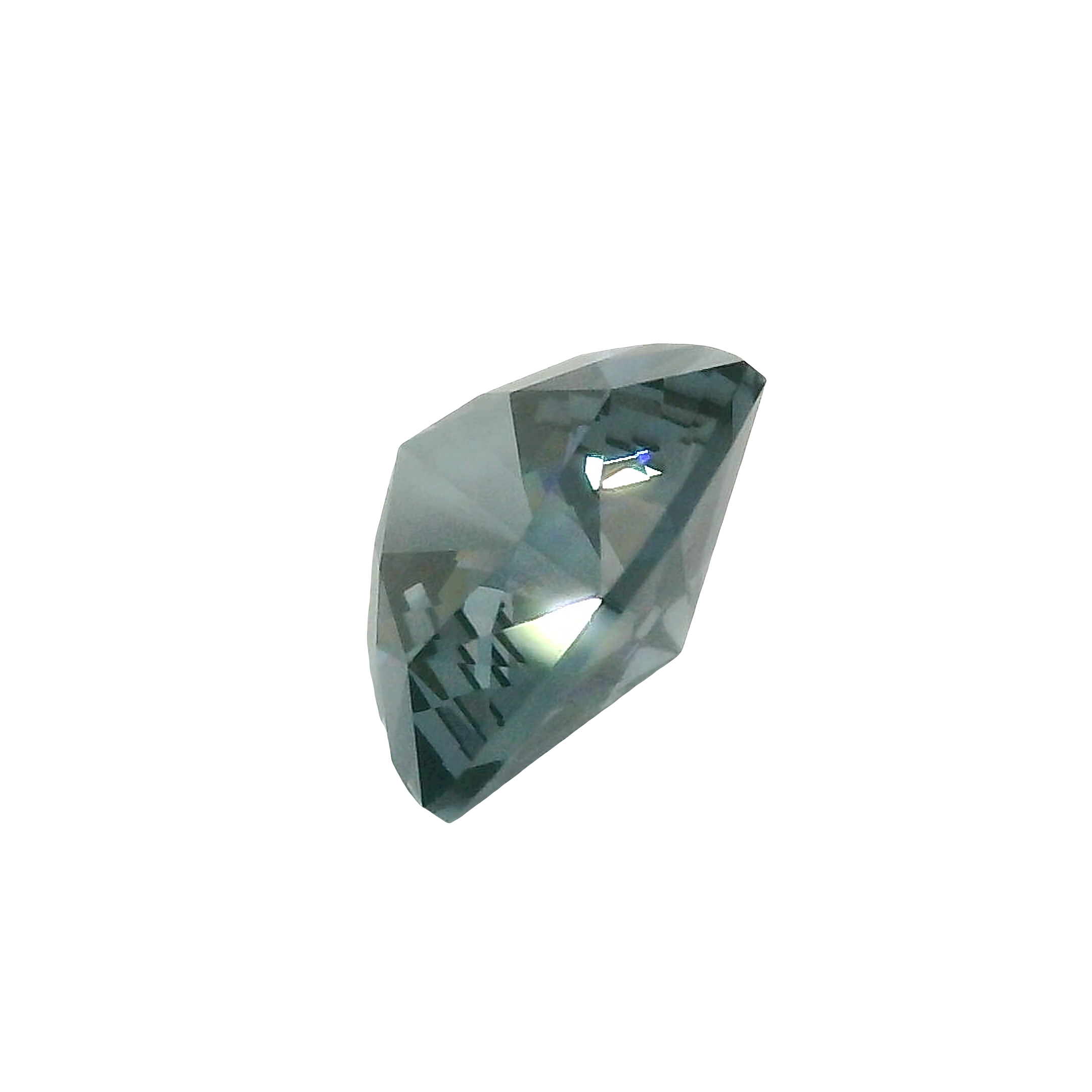 1.25ct Grey Trilliant cut Spinel