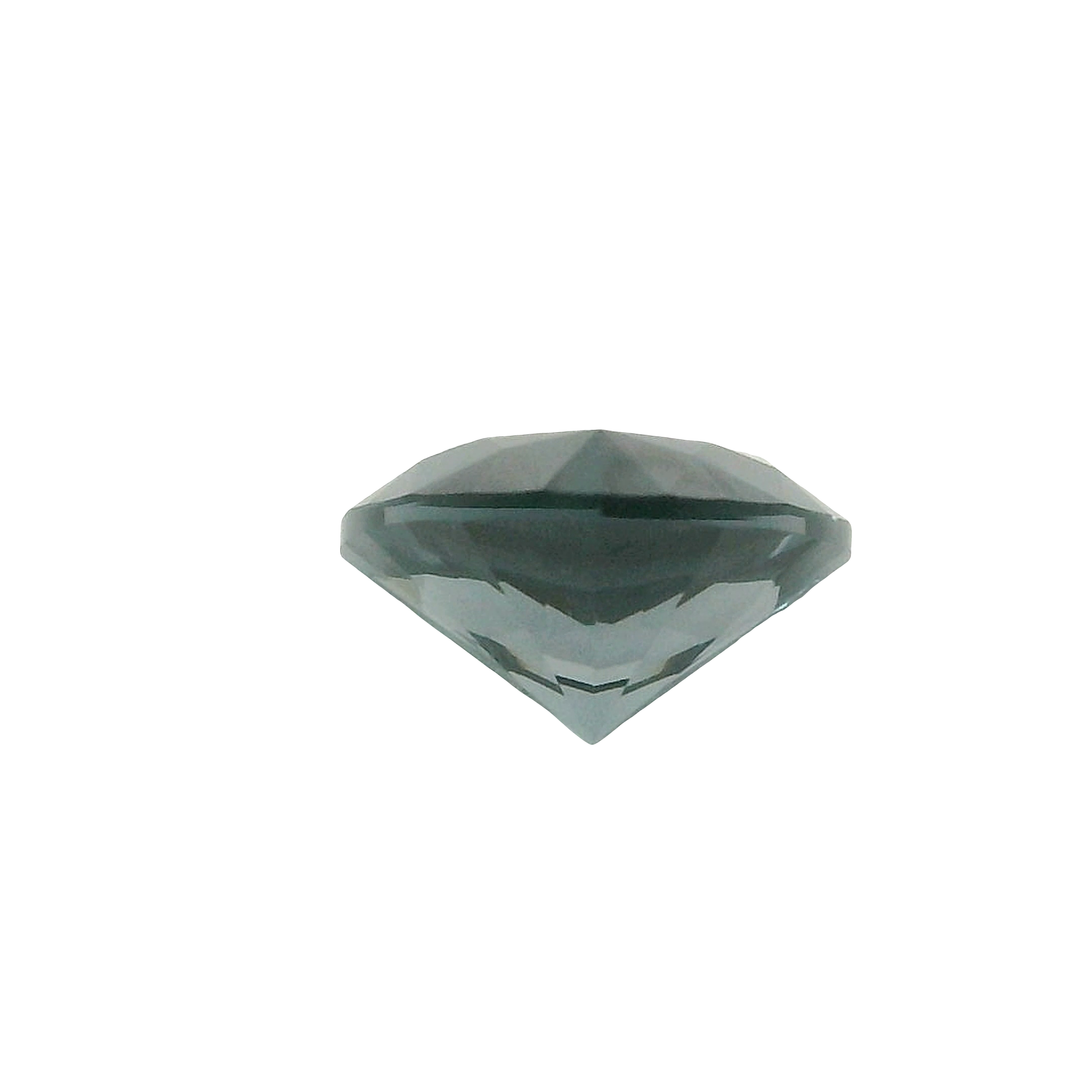 1.25ct Grey Trilliant cut Spinel