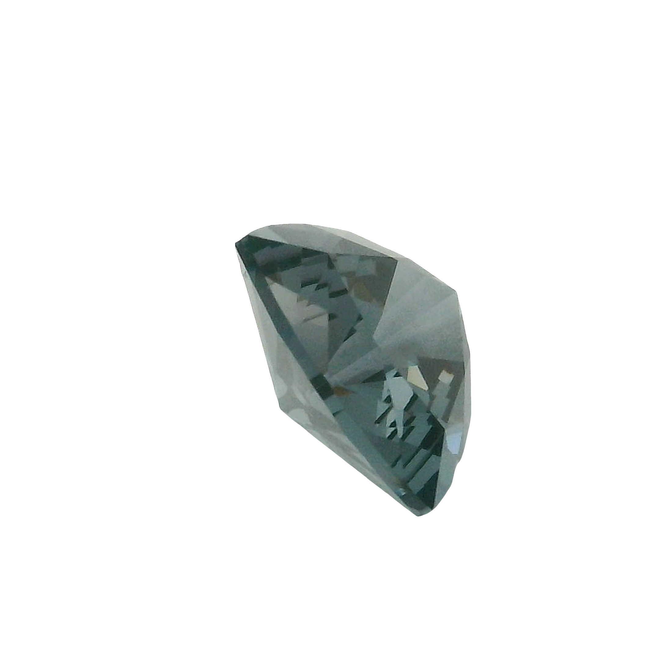 1.25ct Grey Trilliant cut Spinel