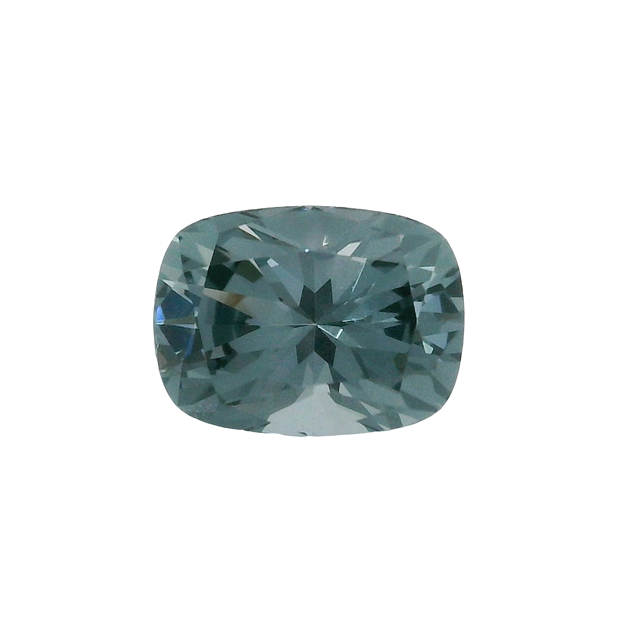 1.38ct Grey Cushion cut Spinel