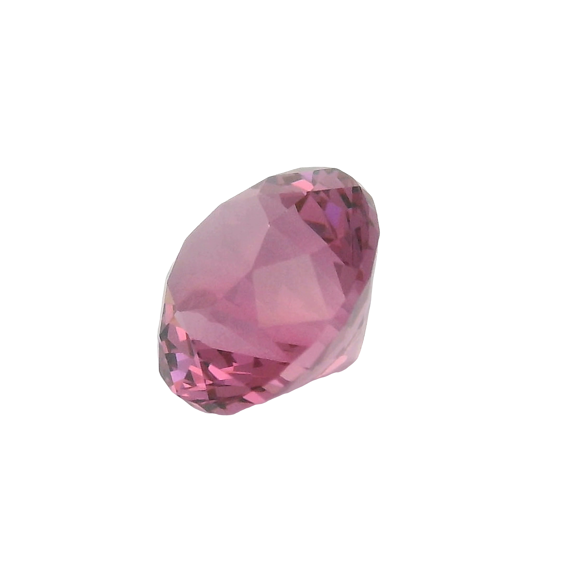 2.01ct Pink Round Brilliant cut Garnet