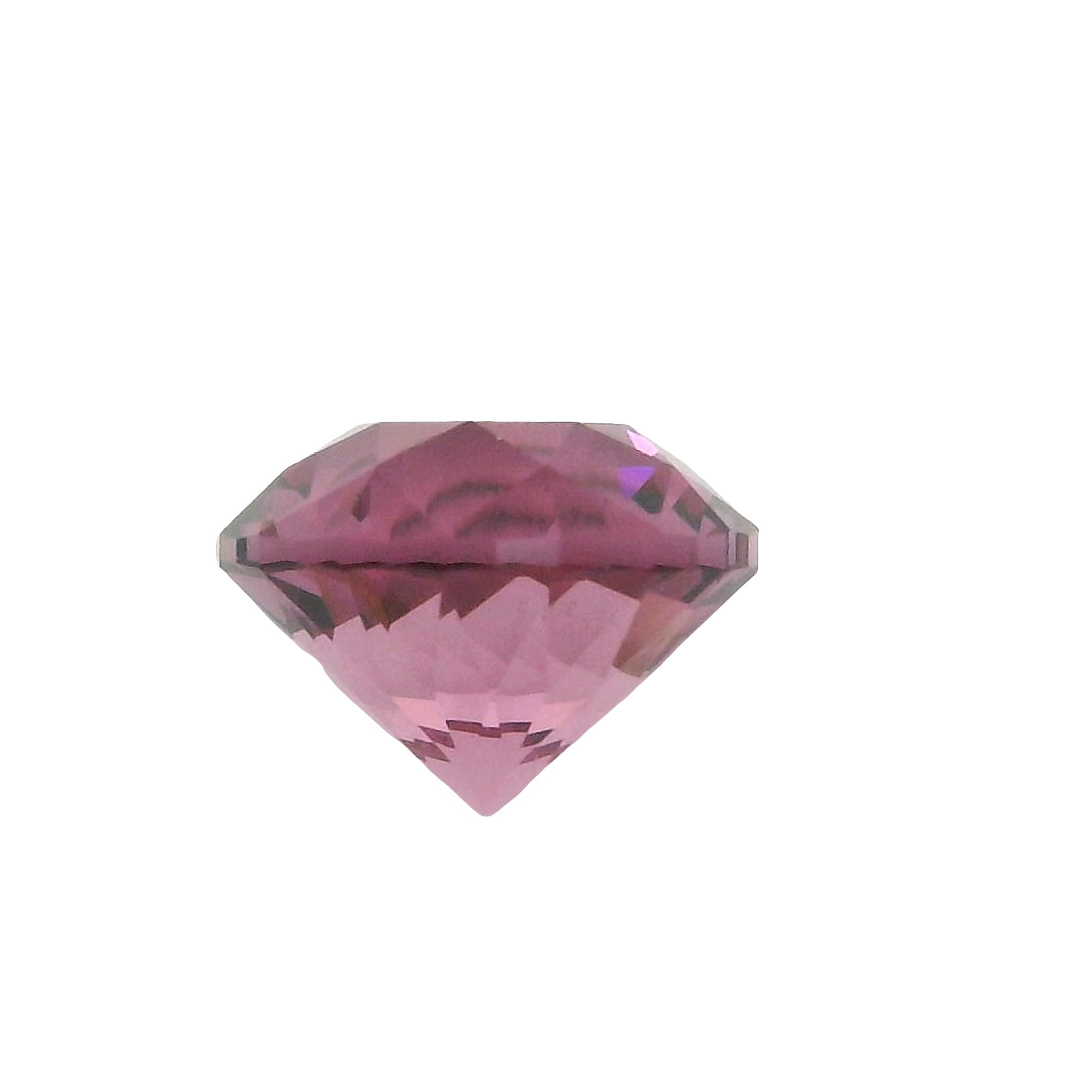 2.01ct Pink Round Brilliant cut Garnet