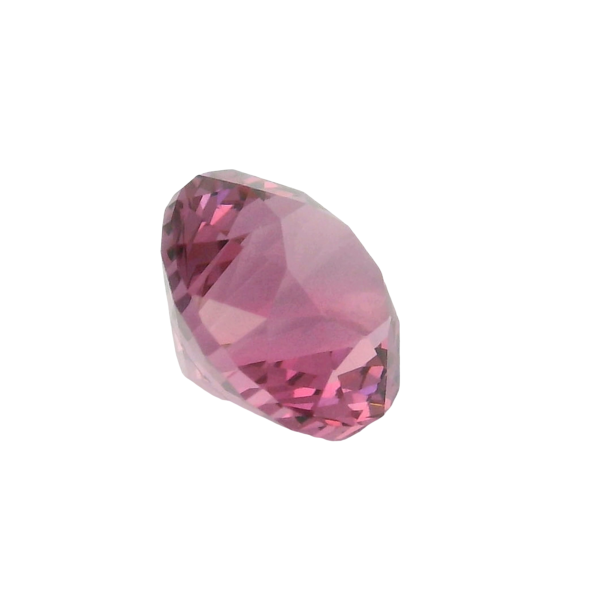 2.01ct Pink Round Brilliant cut Garnet