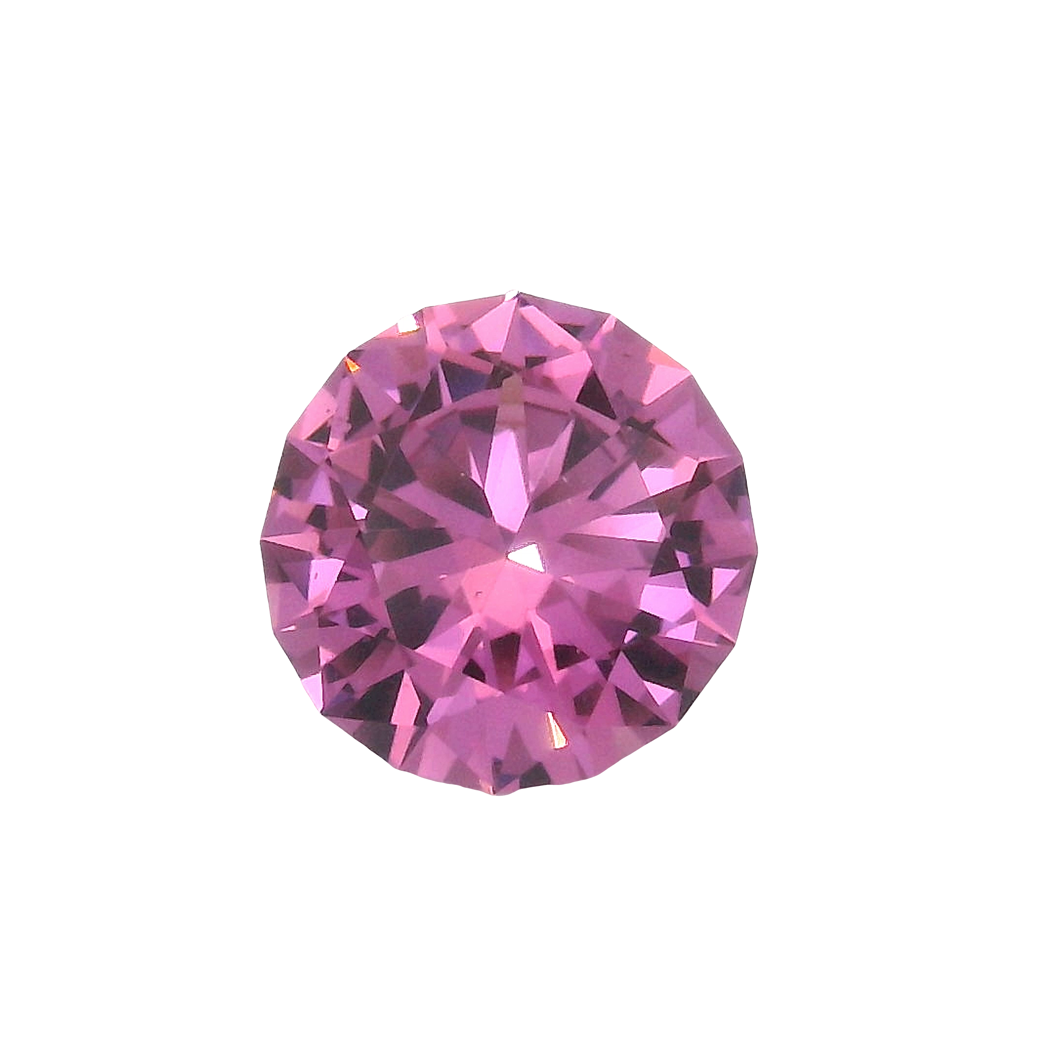 1.32ct Pink Round Brilliant cut Garnet
