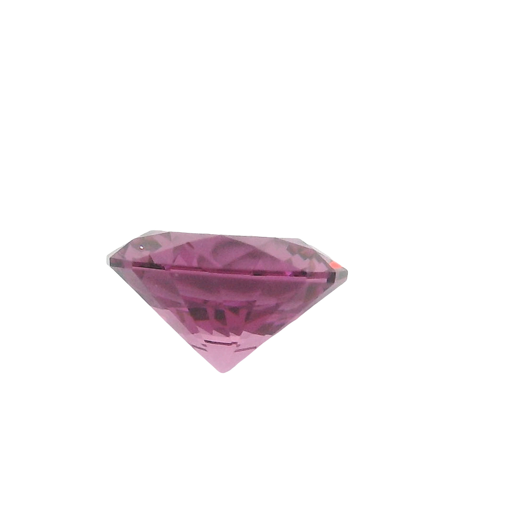 1.32ct Pink Round Brilliant cut Garnet