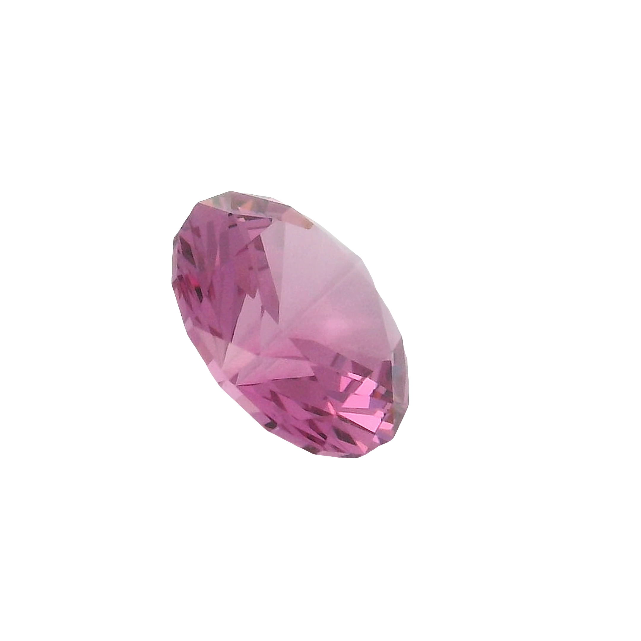 1.32ct Pink Round Brilliant cut Garnet