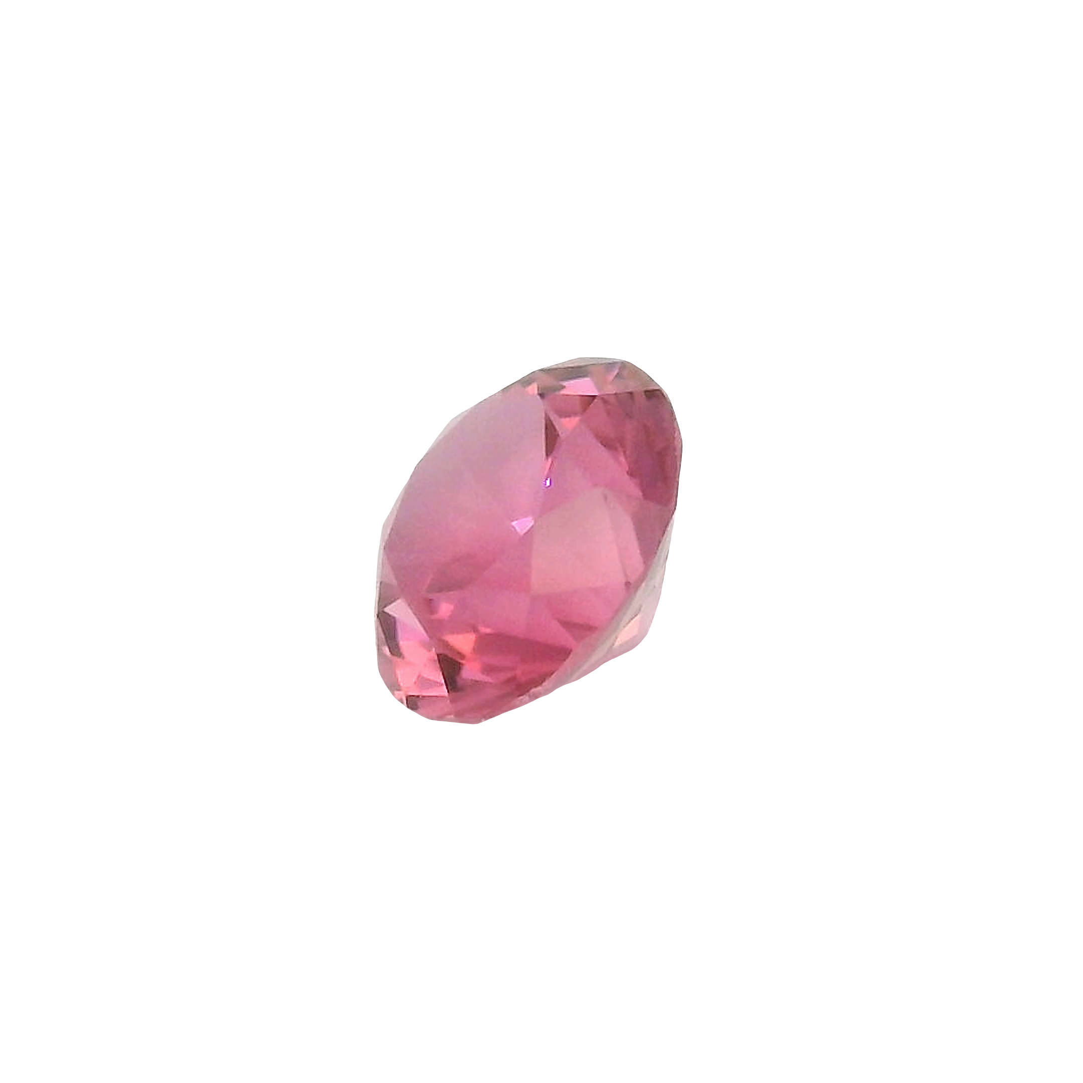 0.97ct Pink Round Brilliant cut Tourmaline