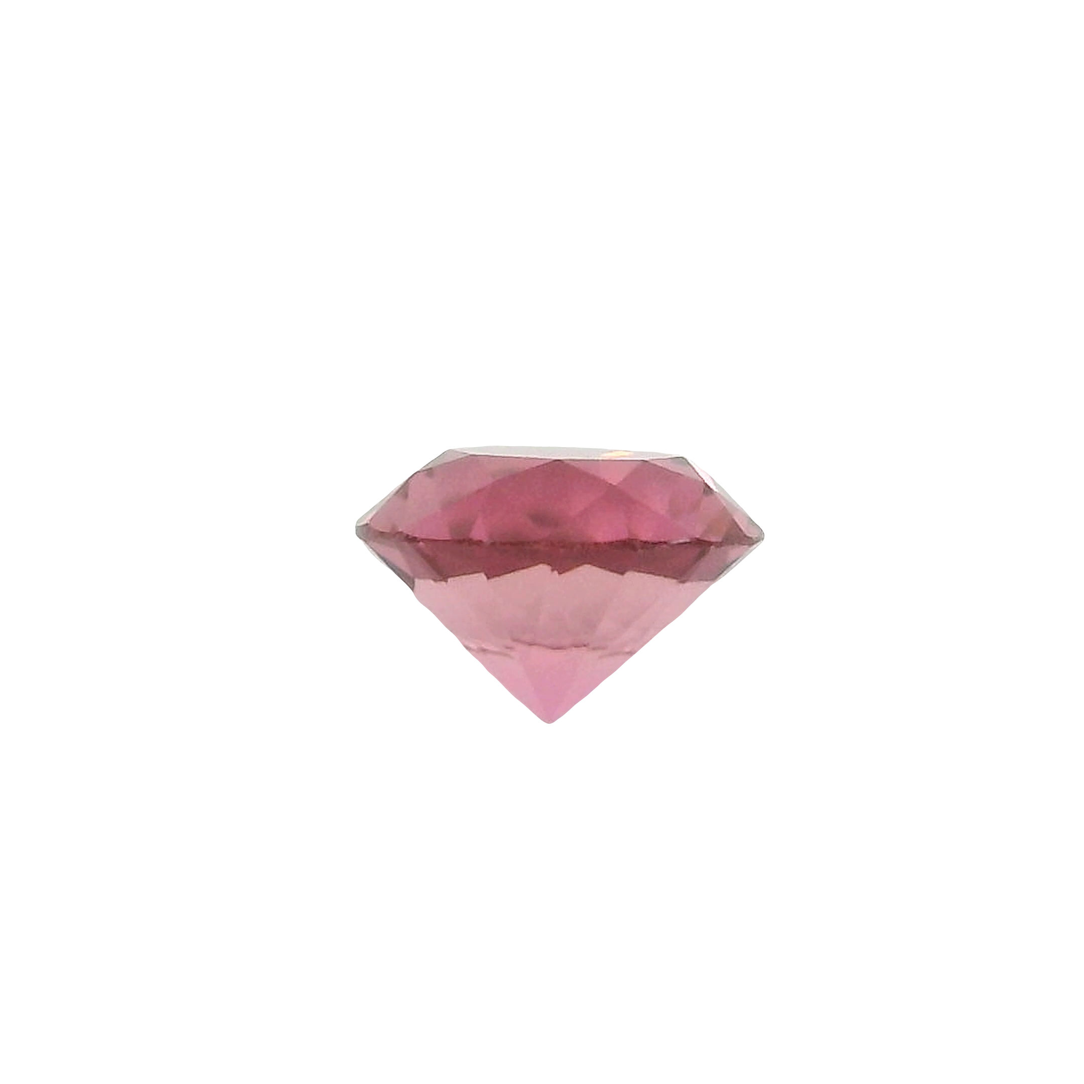 0.97ct Pink Round Brilliant cut Tourmaline