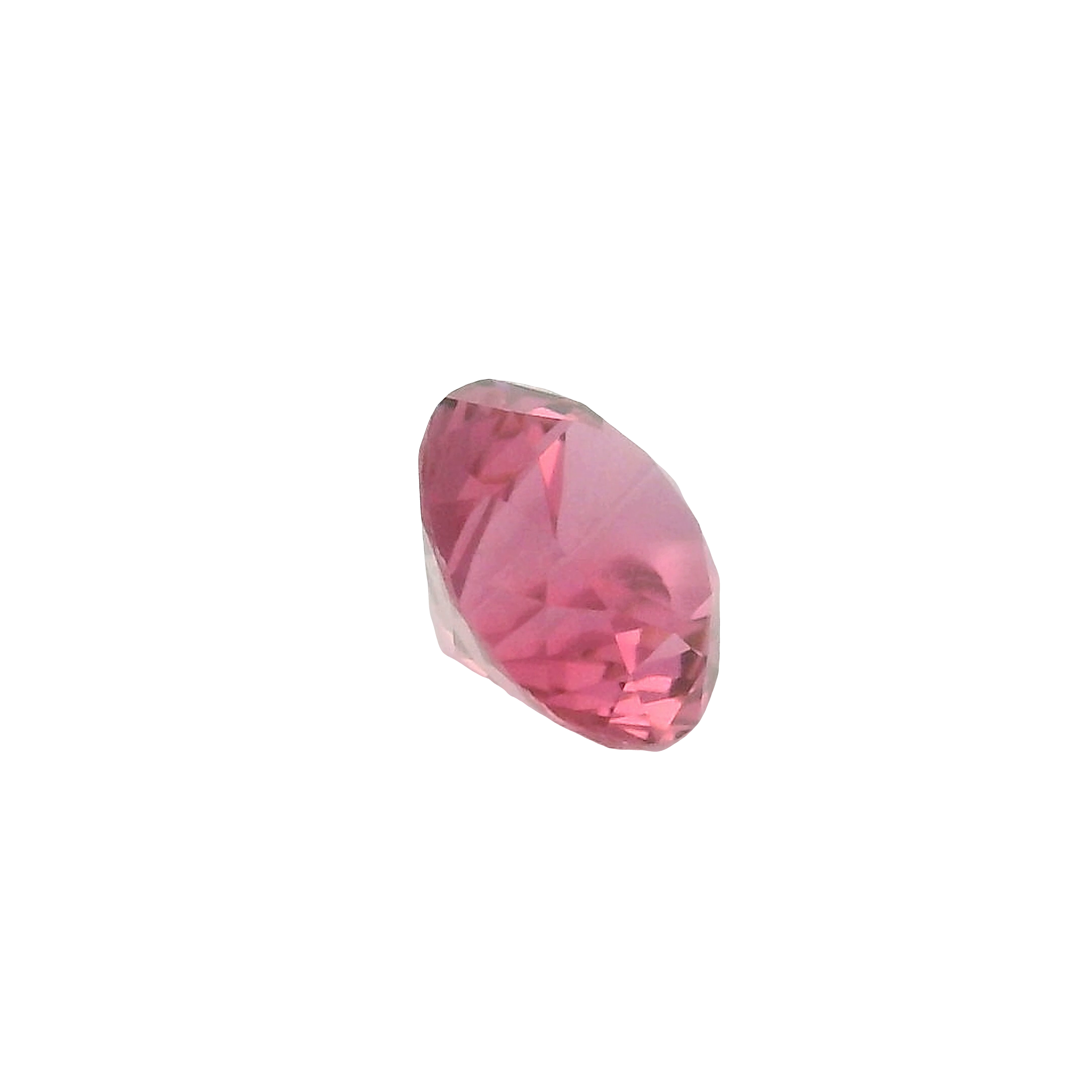 0.97ct Pink Round Brilliant cut Tourmaline
