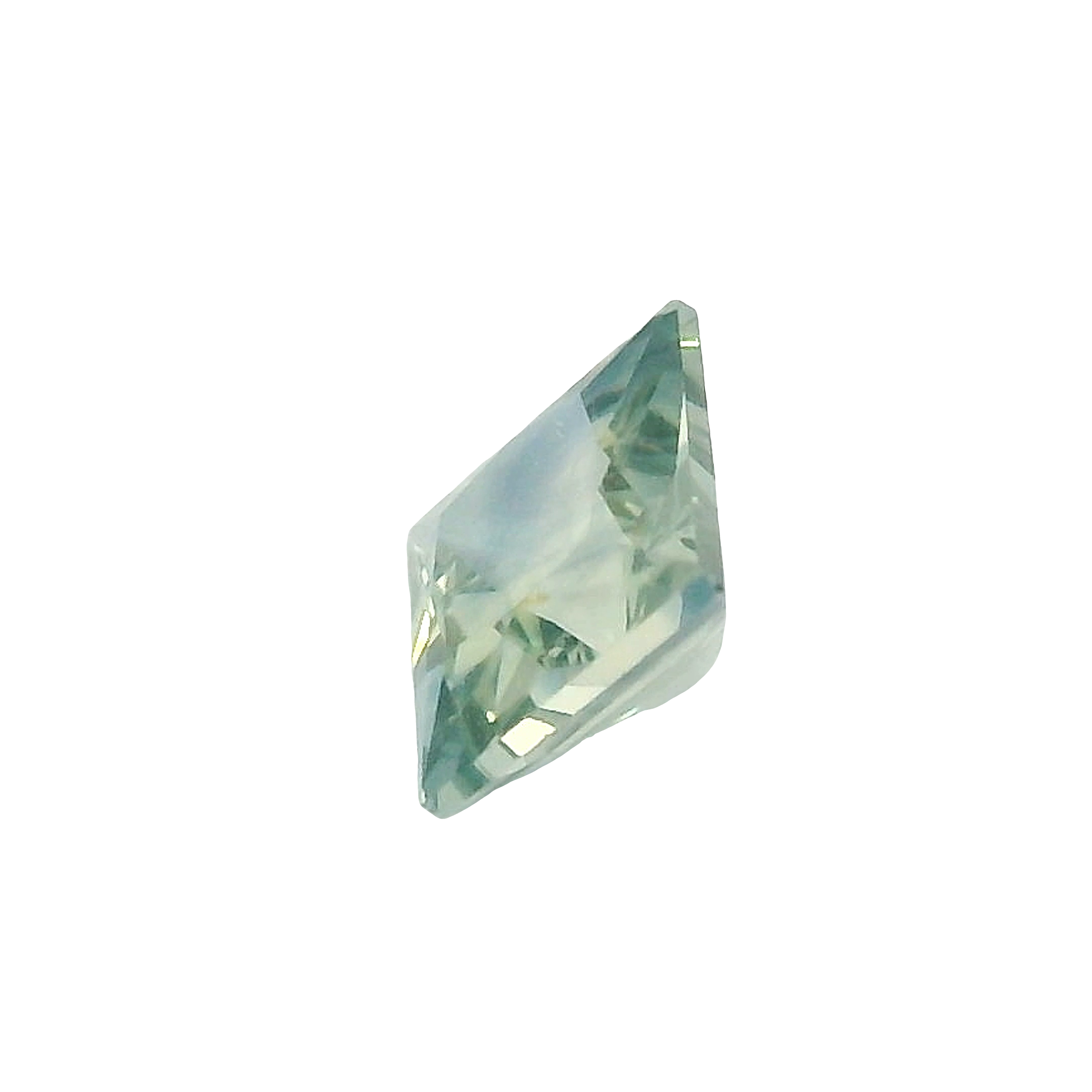0.62ct Blue, Parti Baguette cut Sapphire
