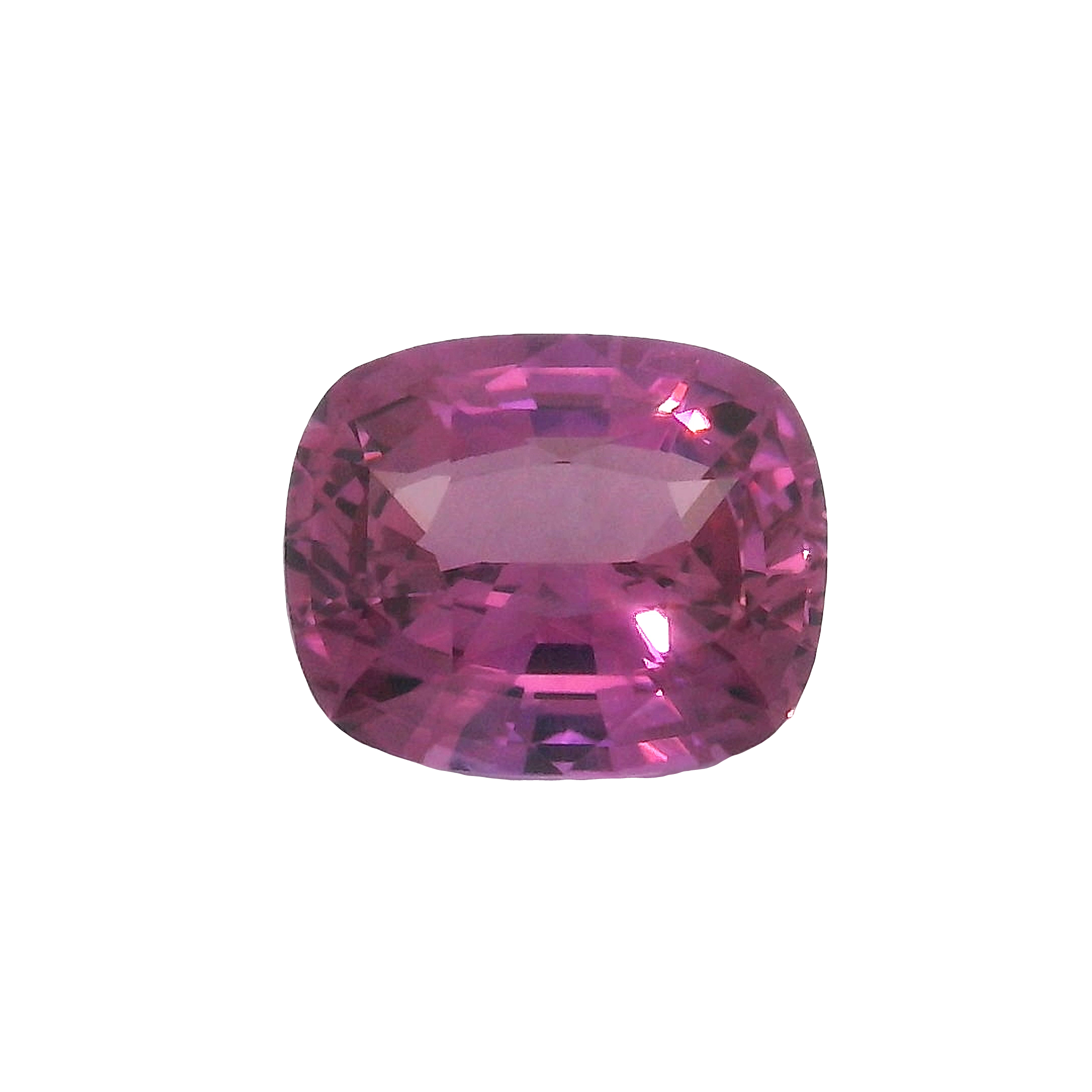 1.59ct , Pink Cushion cut Sapphire