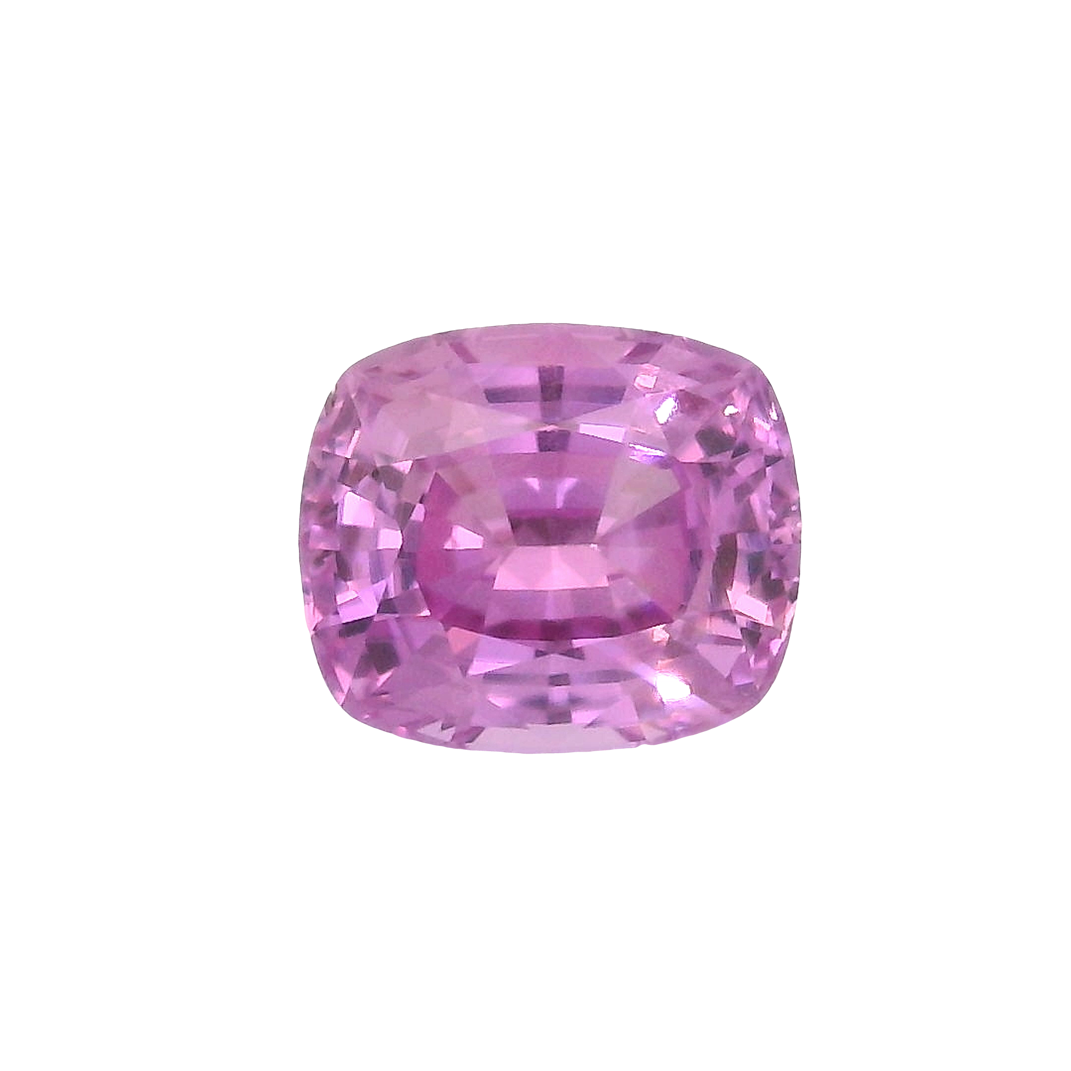 1.65ct , Pink Cushion cut Sapphire