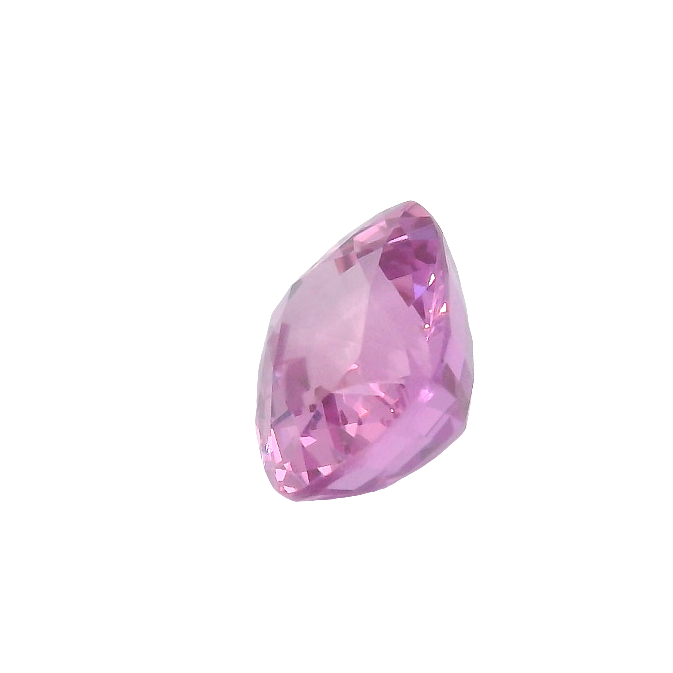 1.65ct , Pink Cushion cut Sapphire